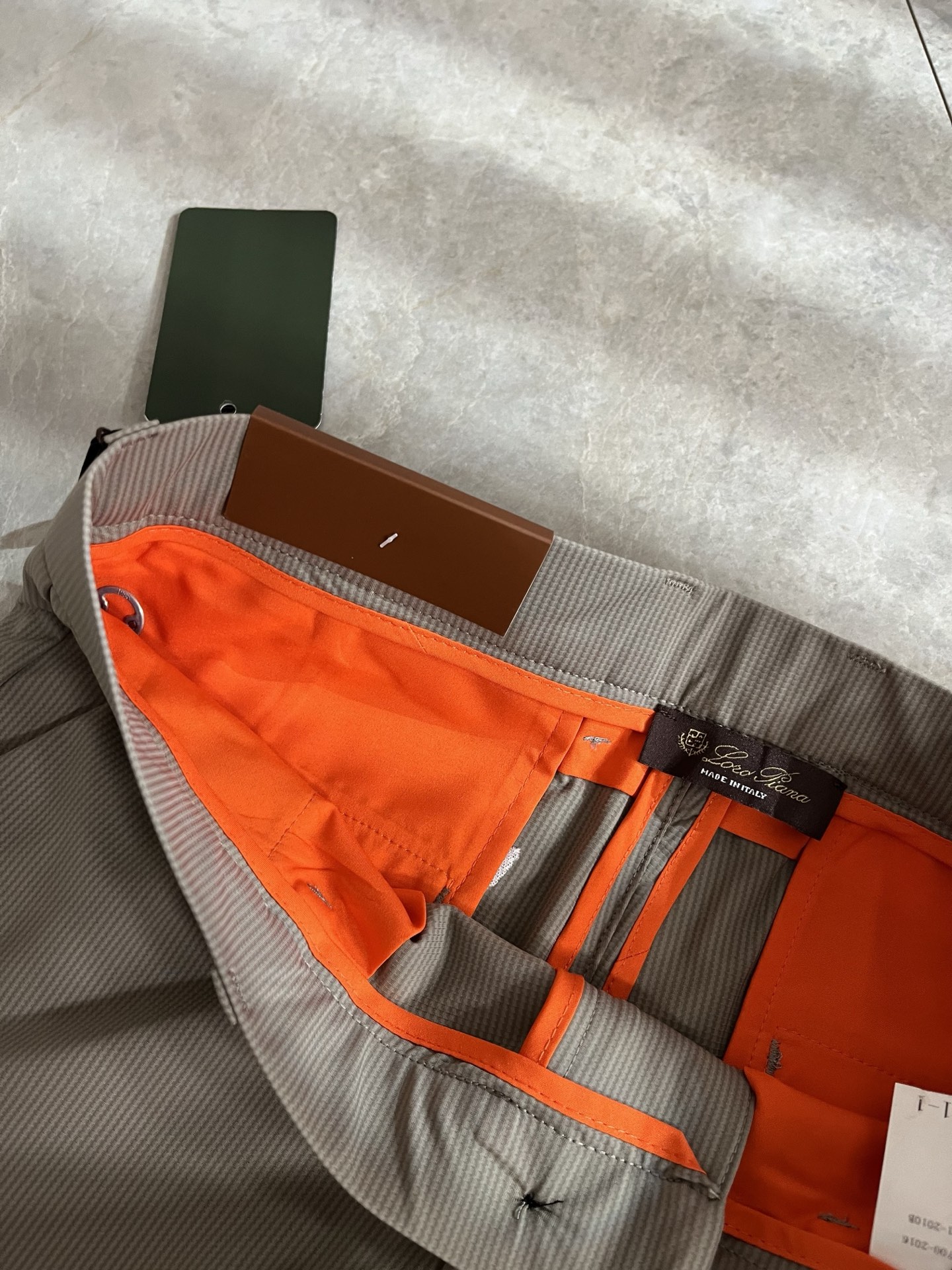 Loro Piana诺悠翩雅 2026春夏新品男士时装款高端休闲裤，香港洋行渠道货，日本原厂出品，纯血统