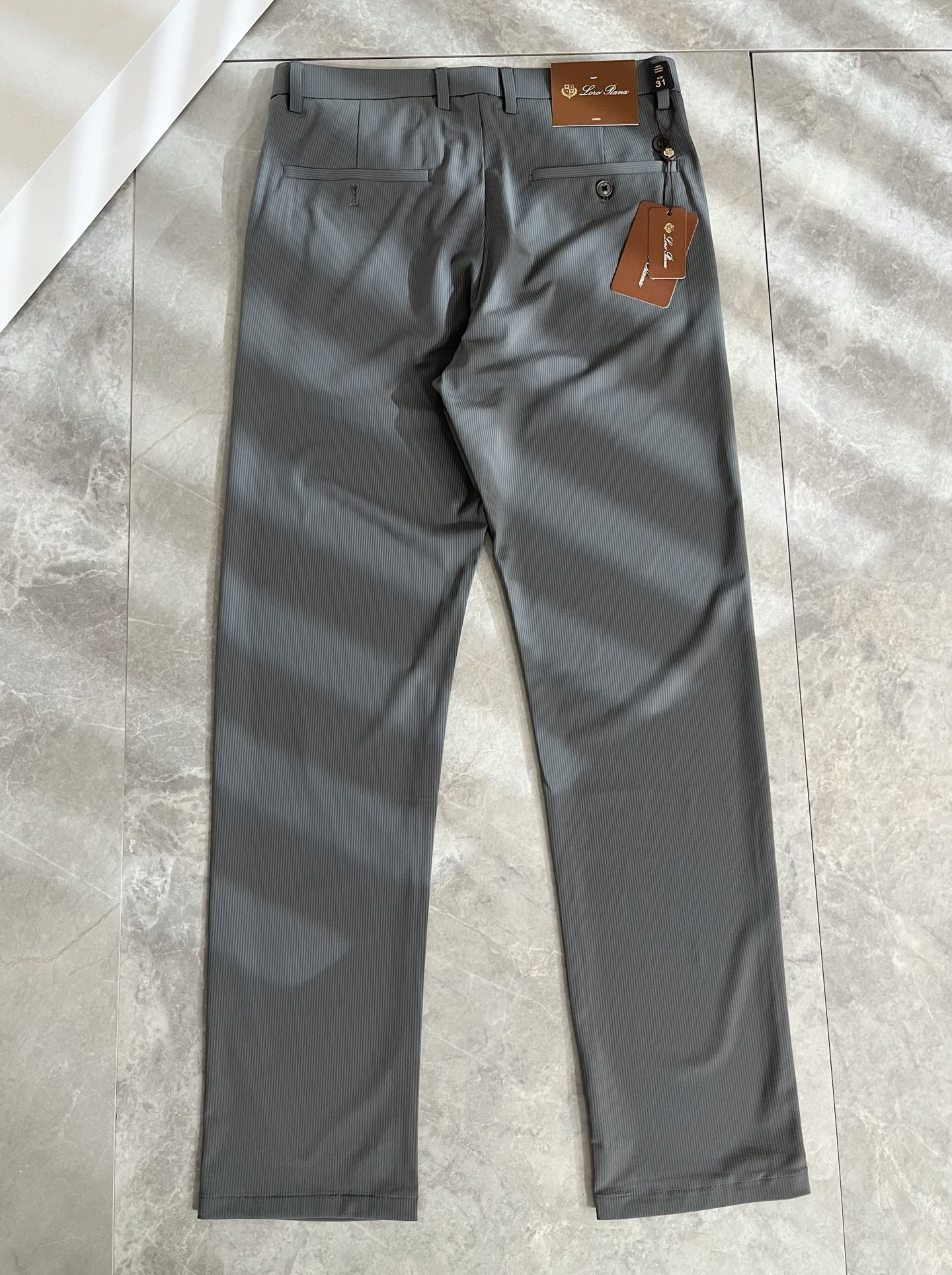 Loro Piana诺悠翩雅 2026春夏新品男士时装款高端休闲裤，香港洋行渠道货，日本原厂出品，纯血统