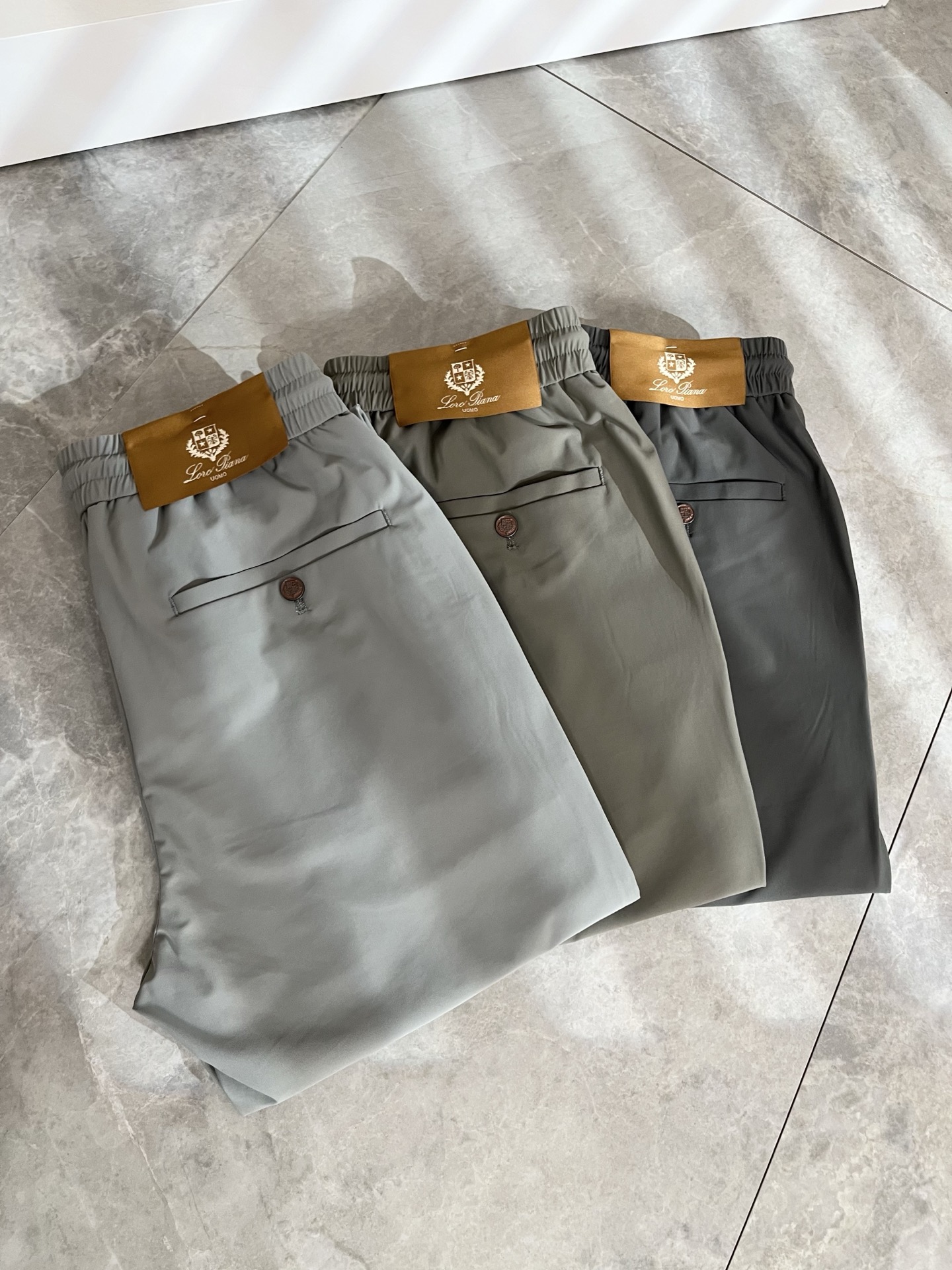 Loro Piana诺悠翩雅 2026春夏新品男士时装款高端休闲裤，香港洋行渠道货，日本原厂出品，纯血统