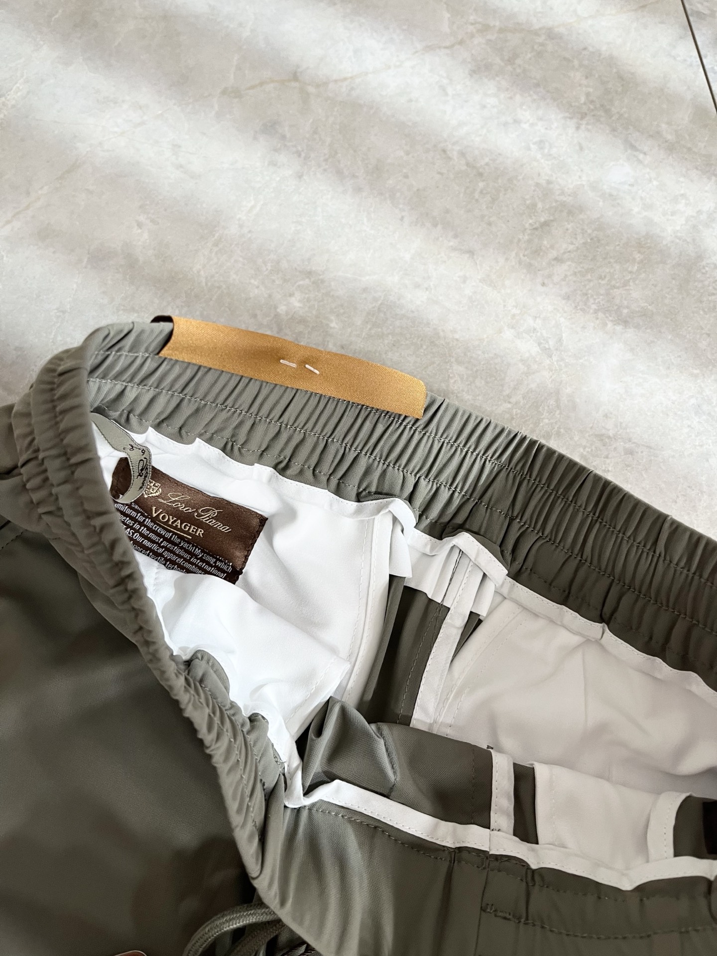 Loro Piana诺悠翩雅 2026春夏新品男士时装款高端休闲裤，香港洋行渠道货，日本原厂出品，纯血统