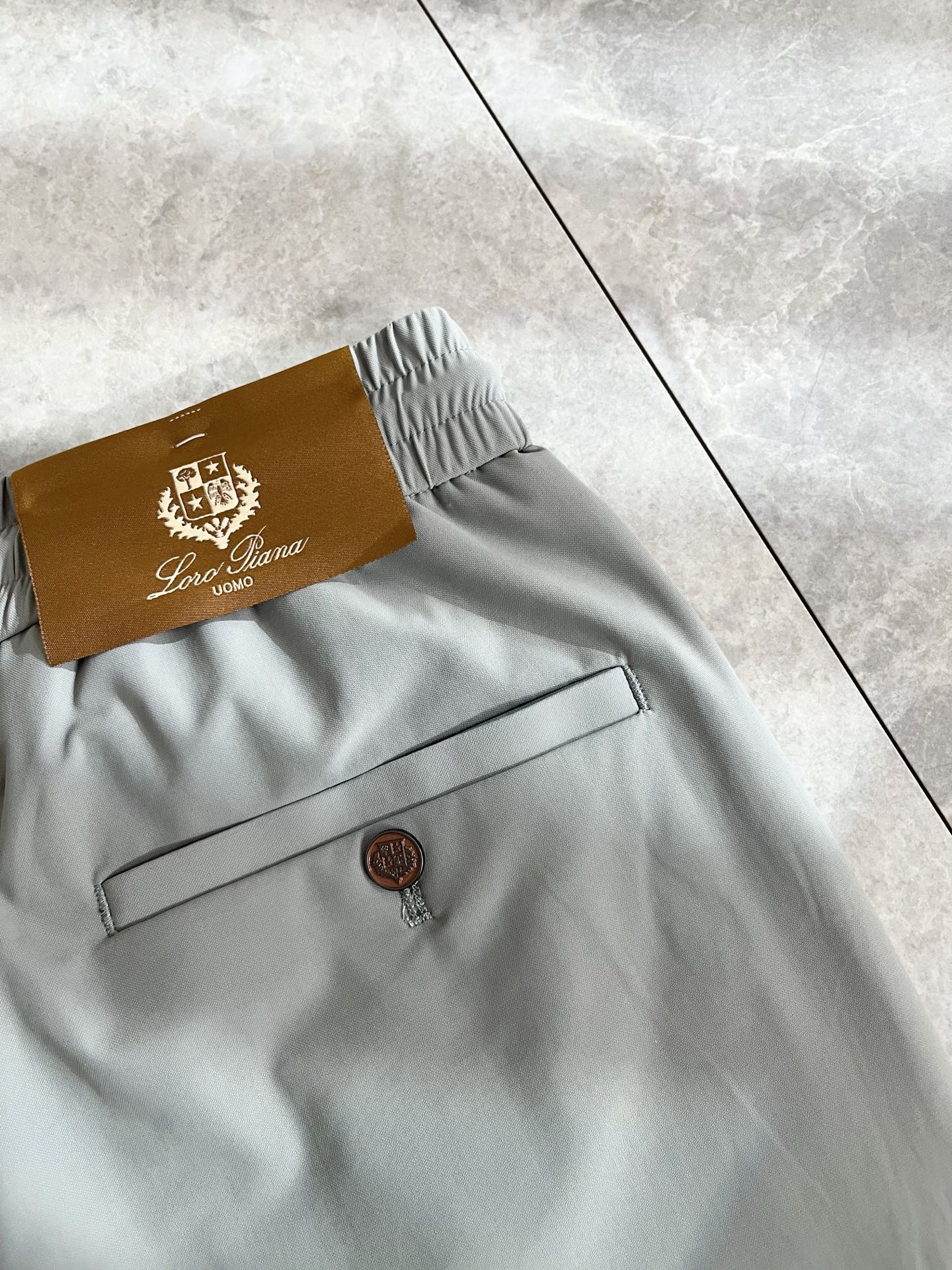 Loro Piana诺悠翩雅 2026春夏新品男士时装款高端休闲裤，香港洋行渠道货，日本原厂出品，纯血统