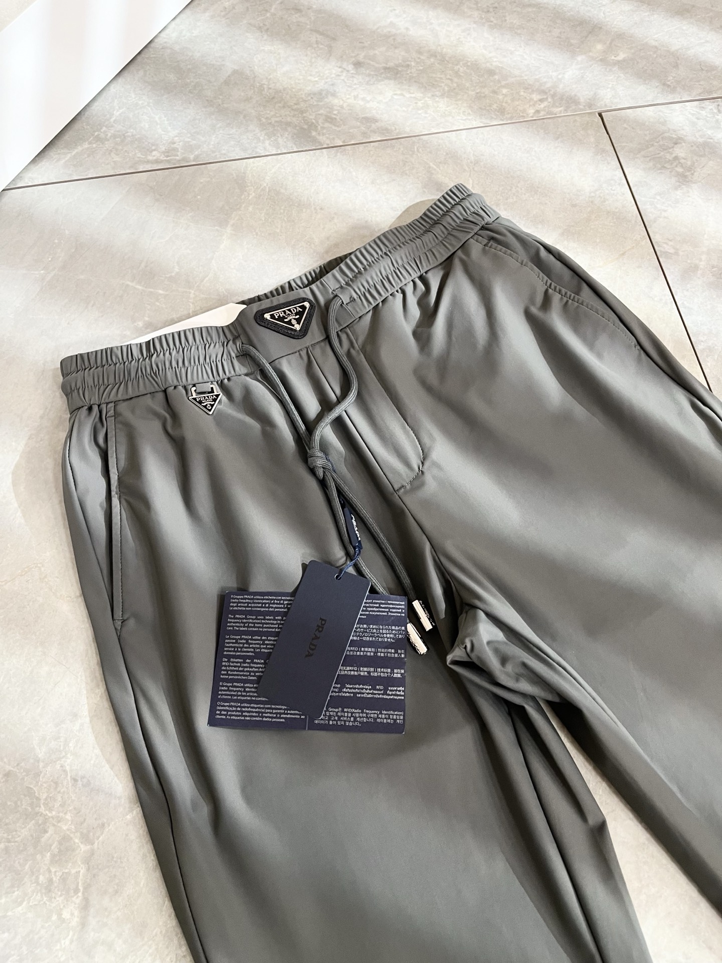 PRA*DA 普*达 2026春夏新款弹力混纺氨纶百搭休闲裤，男士经典商务休闲基础长裤西裤！贸易公司渠道