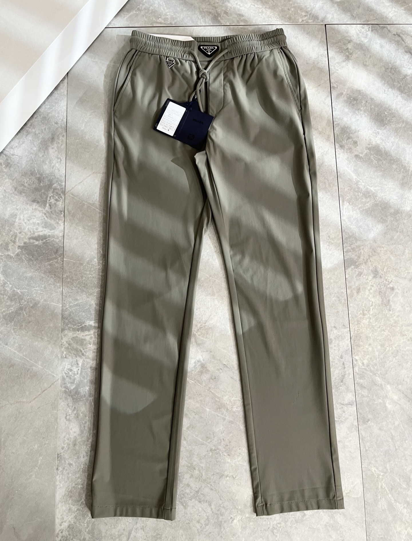 PRA*DA 普*达 2026春夏新款弹力混纺氨纶百搭休闲裤，男士经典商务休闲基础长裤西裤！贸易公司渠道