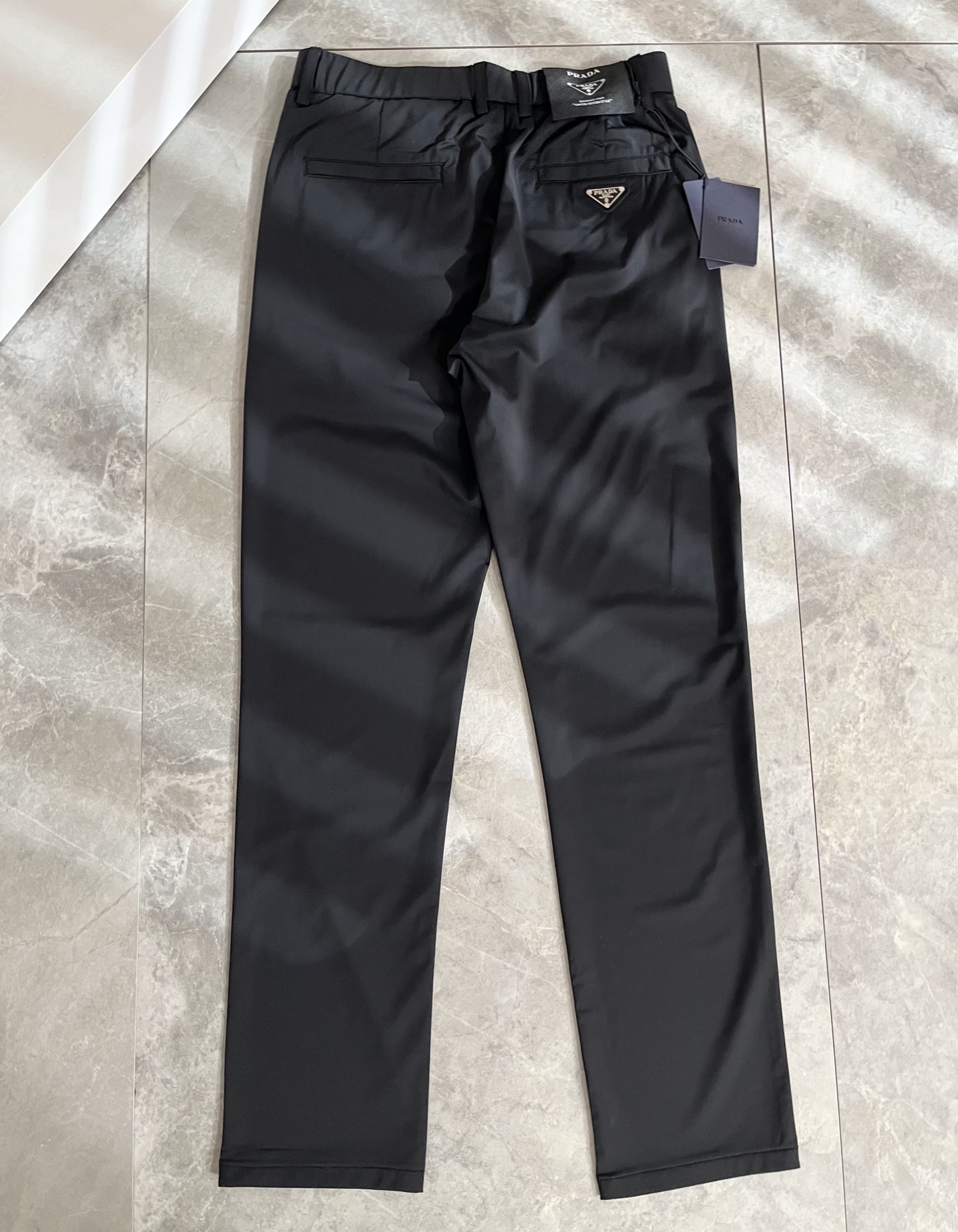 PRA*DA 普*达 2026春夏新款弹力混纺氨纶百搭休闲裤，男士经典商务休闲基础长裤西裤！贸易公司渠道