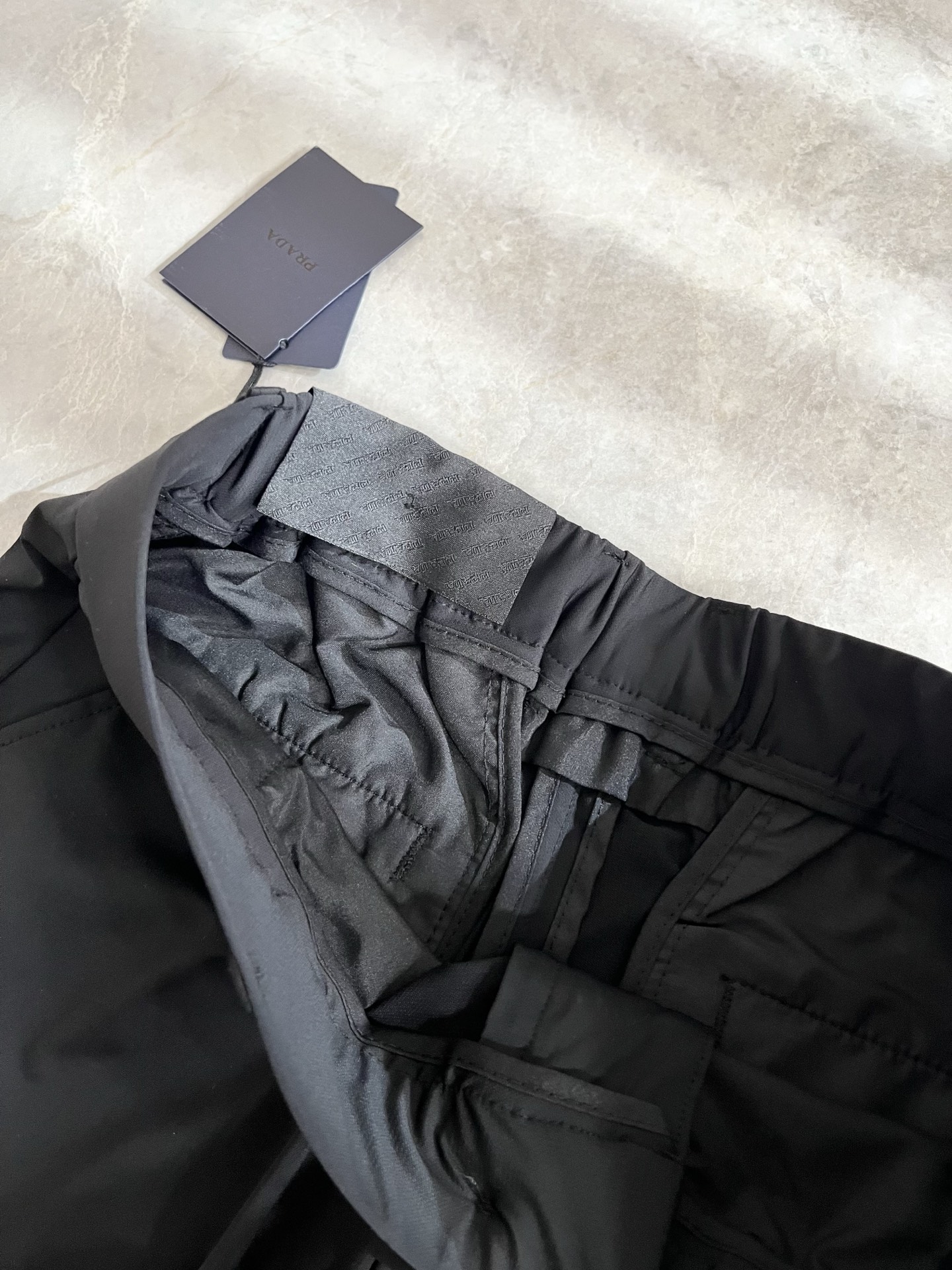 PRA*DA 普*达 2026春夏新款弹力混纺氨纶百搭休闲裤，男士经典商务休闲基础长裤西裤！贸易公司渠道