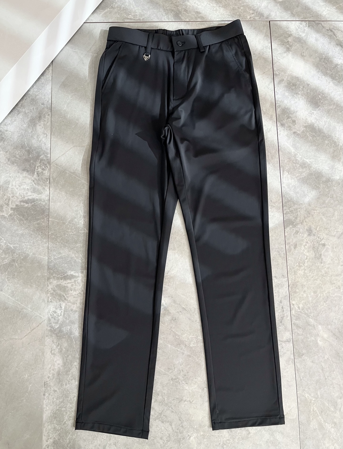 PRA*DA 普*达 2026春夏新款弹力混纺氨纶百搭休闲裤，男士经典商务休闲基础长裤西裤！贸易公司渠道