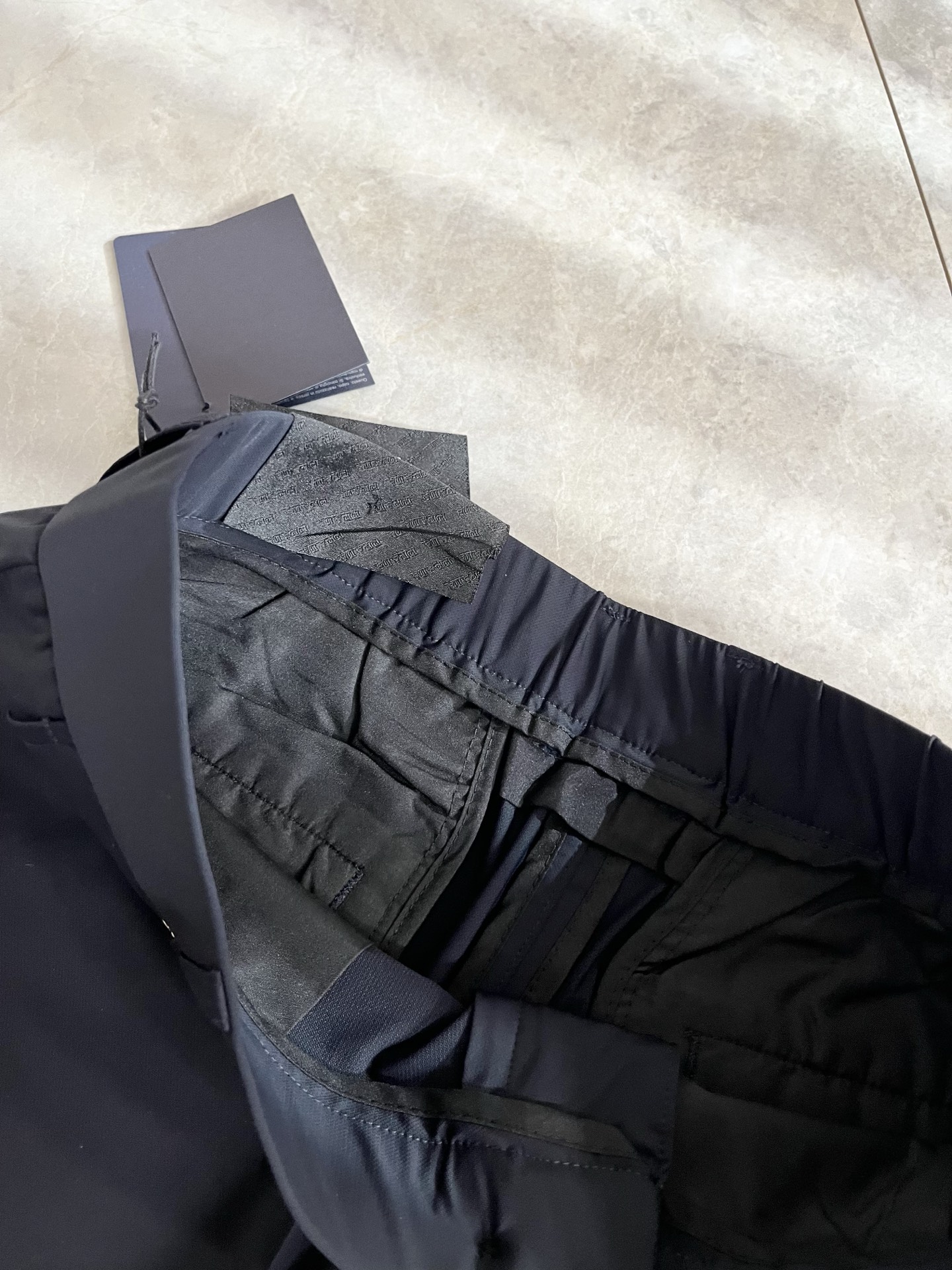 PRA*DA 普*达 2026春夏新款弹力混纺氨纶百搭休闲裤，男士经典商务休闲基础长裤西裤！贸易公司渠道