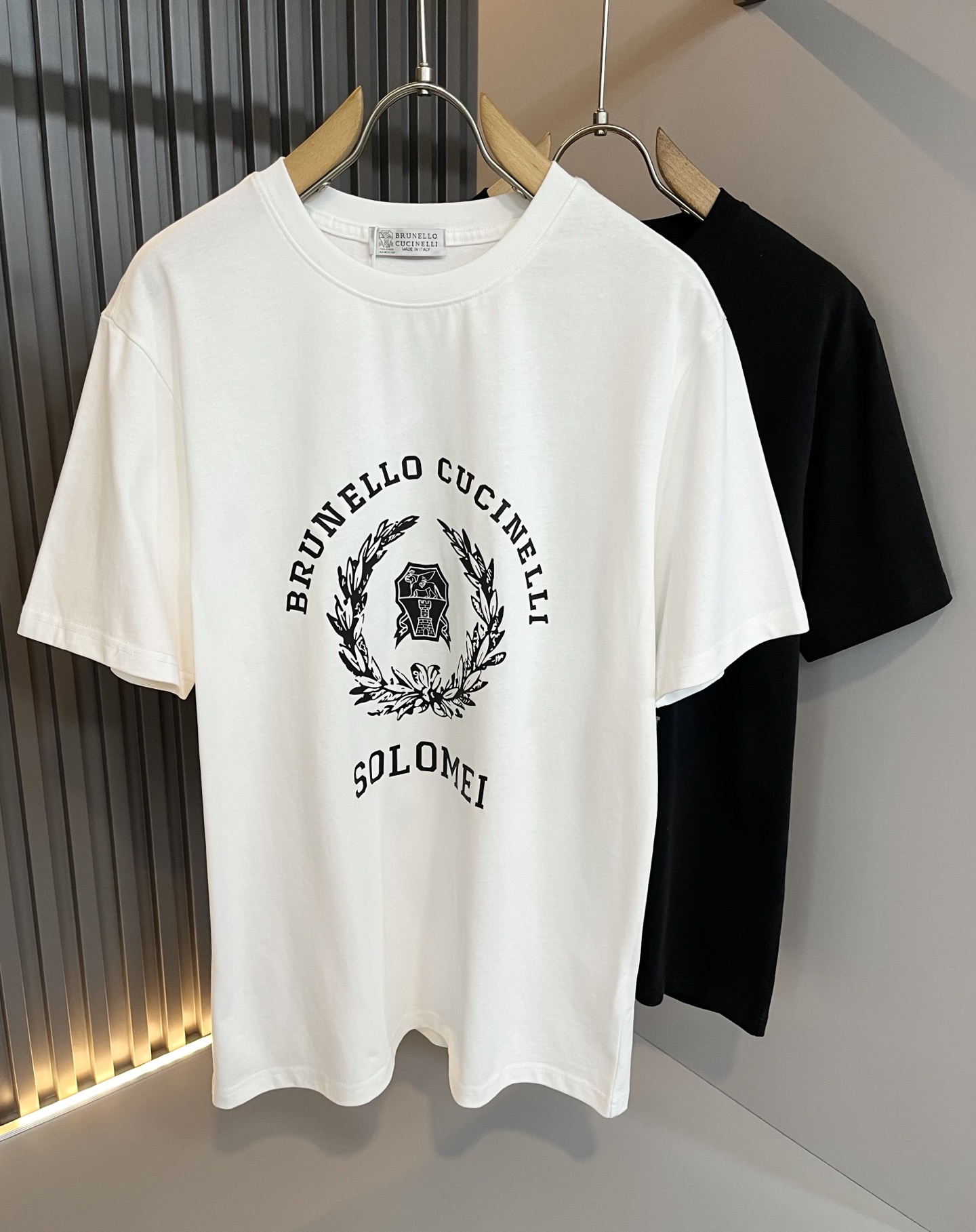BC-Brunello Cucineli 2026春夏新款男士短袖T恤，众多明星都爱穿的时尚百搭单品！胸