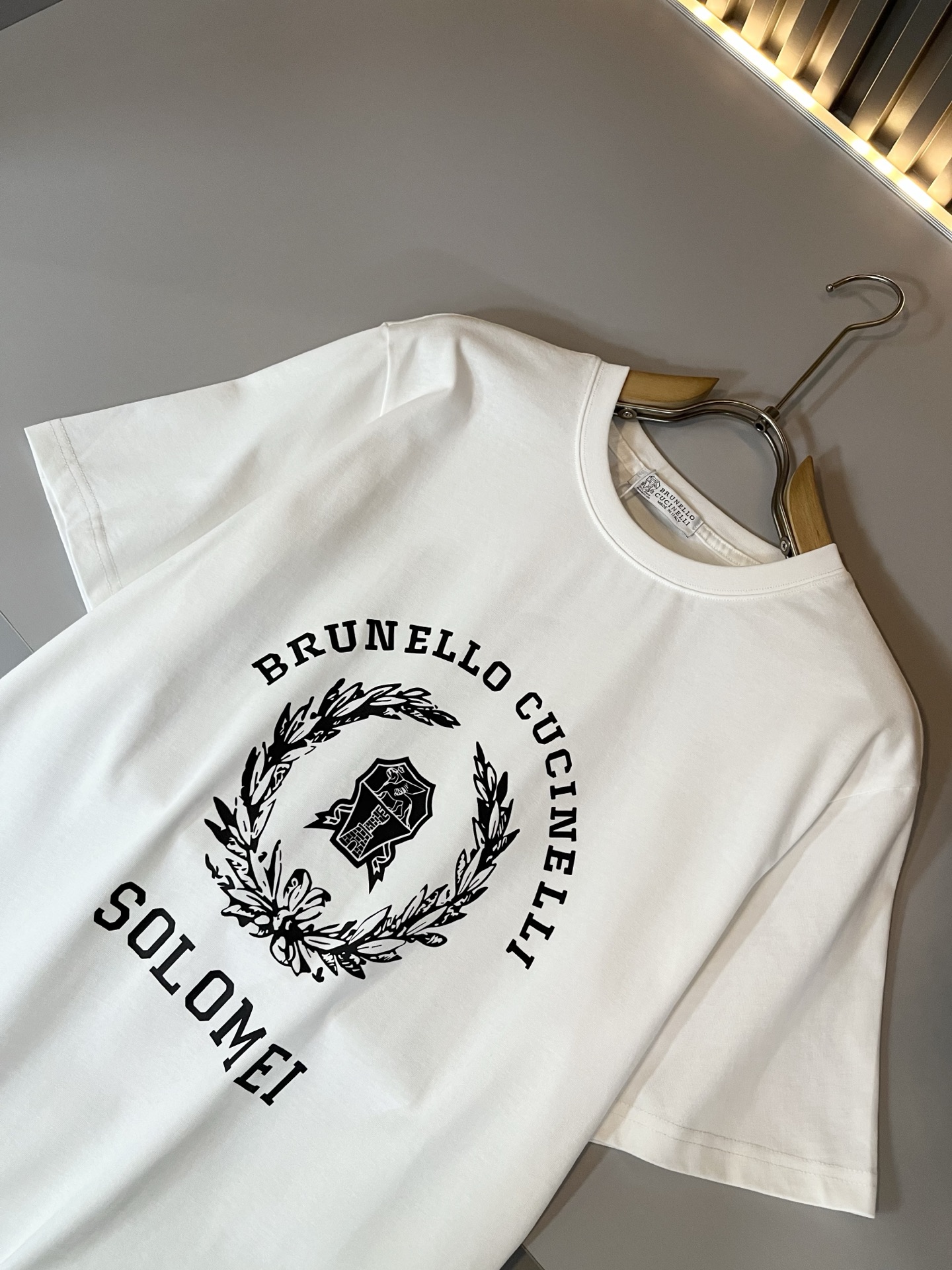 BC-Brunello Cucineli 2026春夏新款男士短袖T恤，众多明星都爱穿的时尚百搭单品！胸