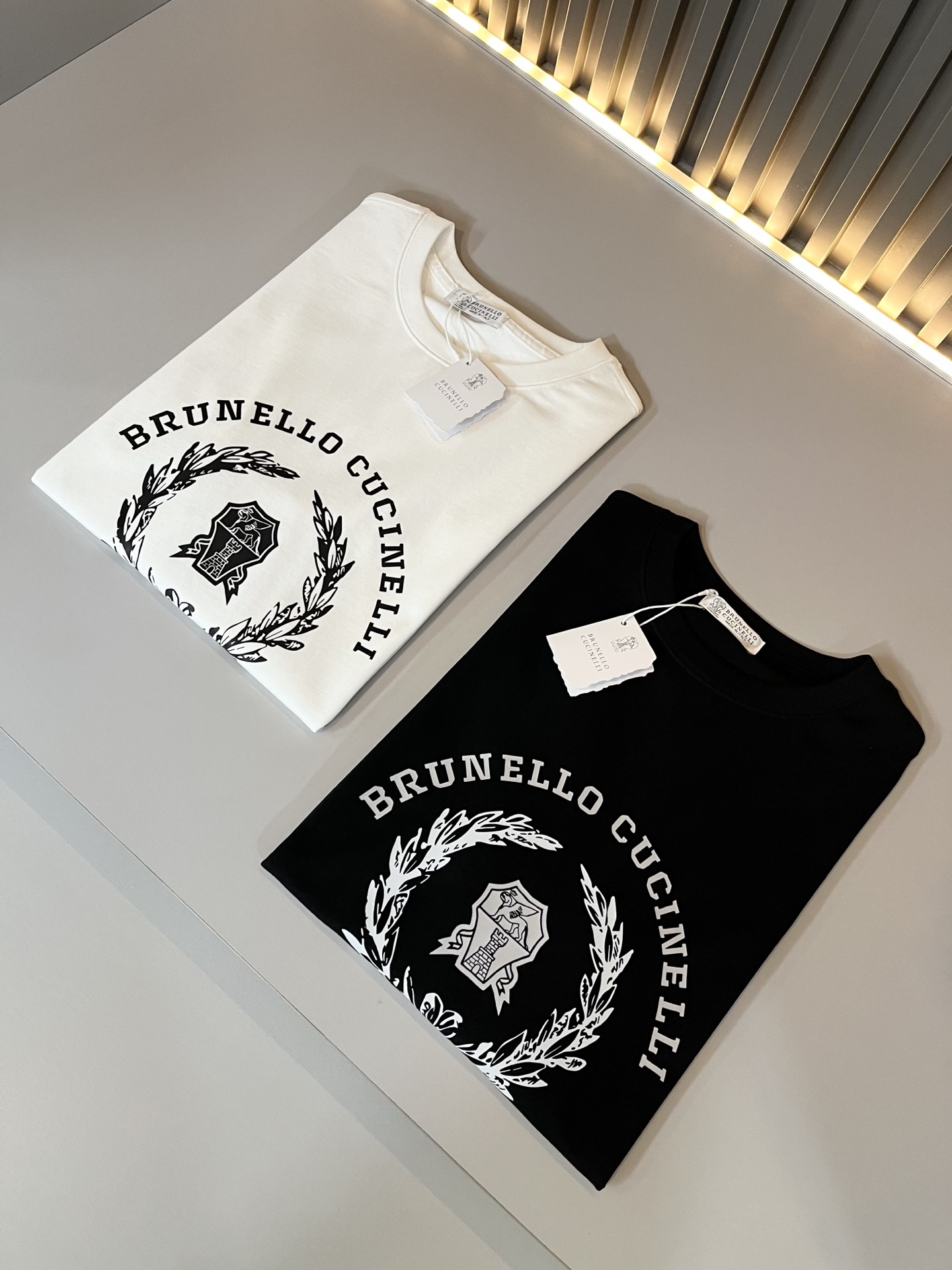 BC-Brunello Cucineli 2026春夏新款男士短袖T恤，众多明星都爱穿的时尚百搭单品！胸