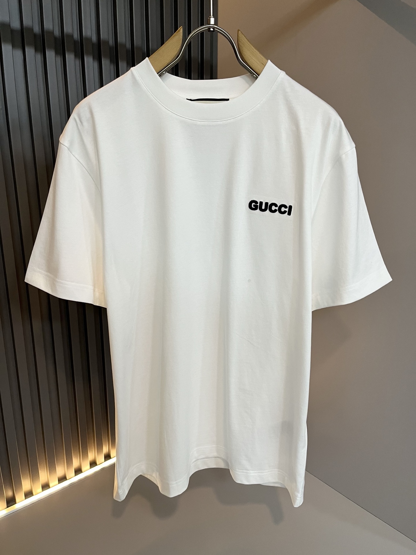 Gucc*古家 2026春夏新款男女同情侣款👫休闲宽松棉质圆领短袖T恤衫！贸易公司渠道稀出，同步官网发售