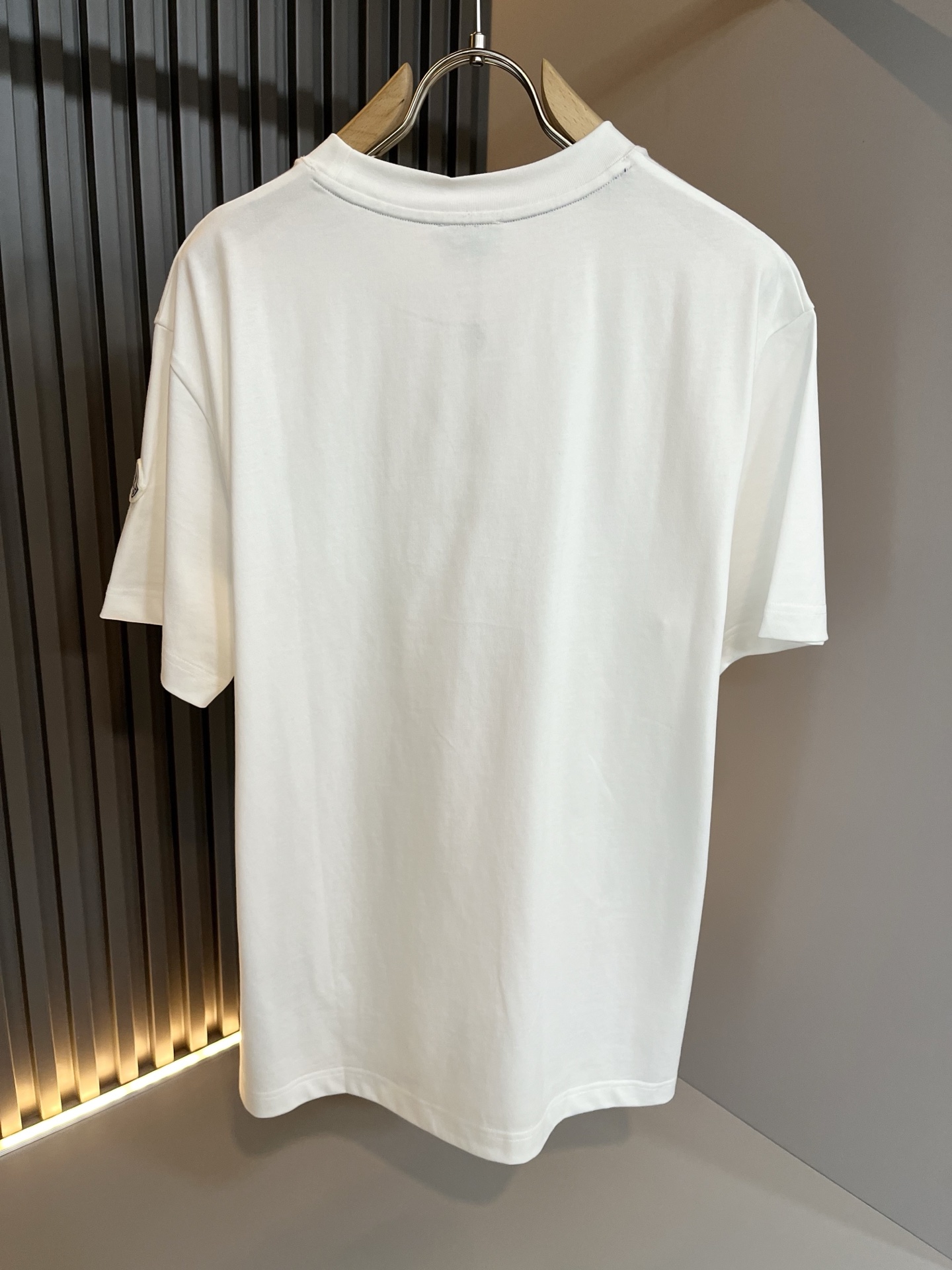 Moncler蒙家 2026春夏最新男女同款👫贸易订单短袖T恤，全品相！！网红款！采用logo图案印花设