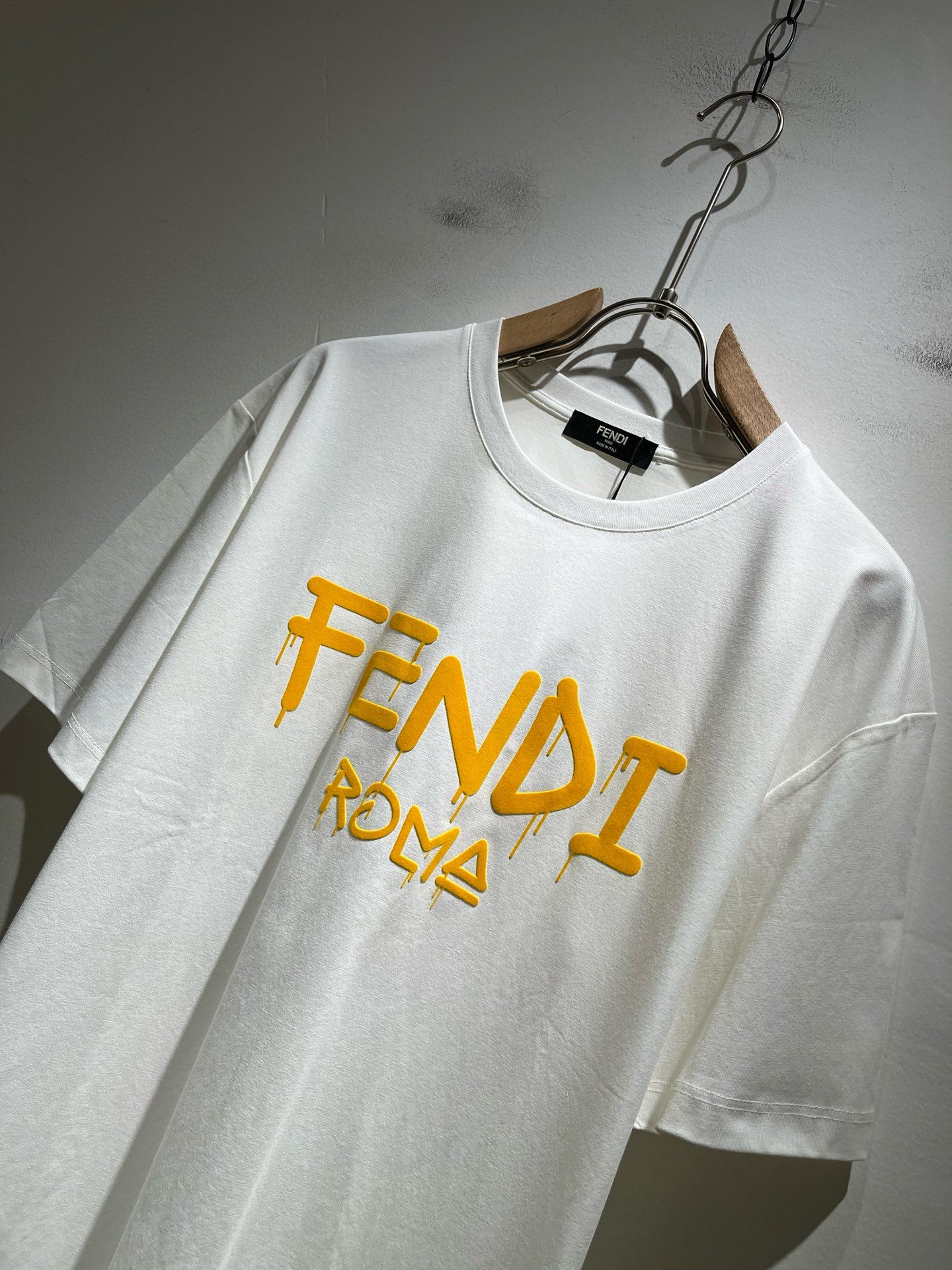 FEN*I 芬*迪2026春夏新款FD家族FF男女同款👫短袖T恤，男女同款👫百搭极简短袖。意大利原厂订单