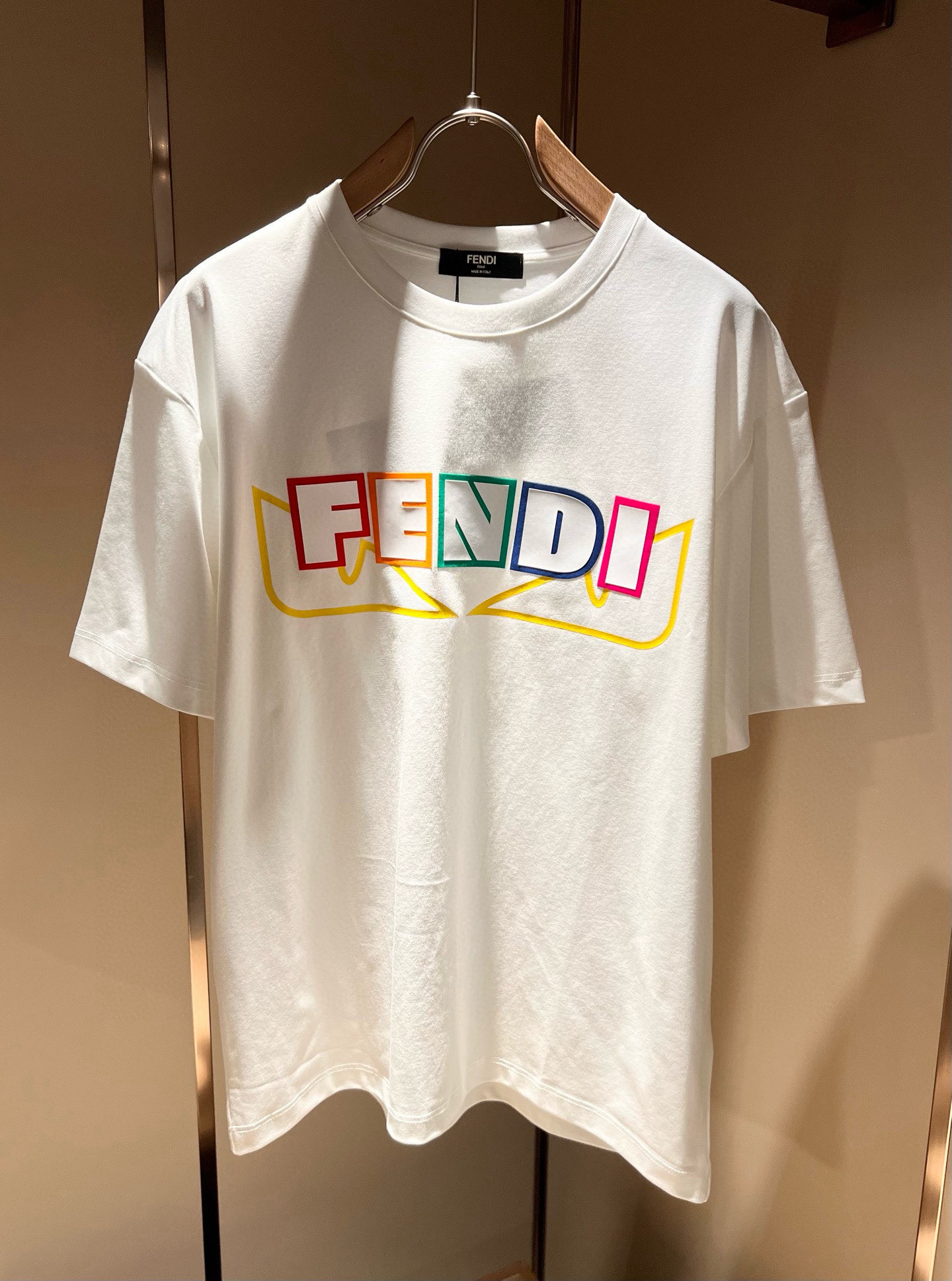 FEN*I 芬*迪2026春夏新款FD家族FF男女同款👫短袖T恤，男女同款👫百搭极简短袖。意大利原厂订单