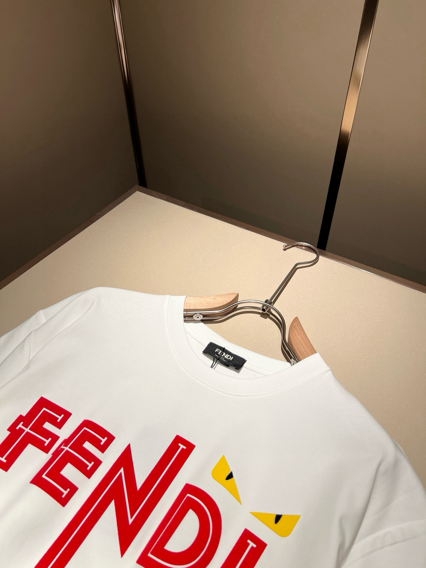 FEN*I 芬*迪2026春夏新款FD家族FF男女同款👫短袖T恤，男女同款👫百搭极简短袖。意大利原厂订单