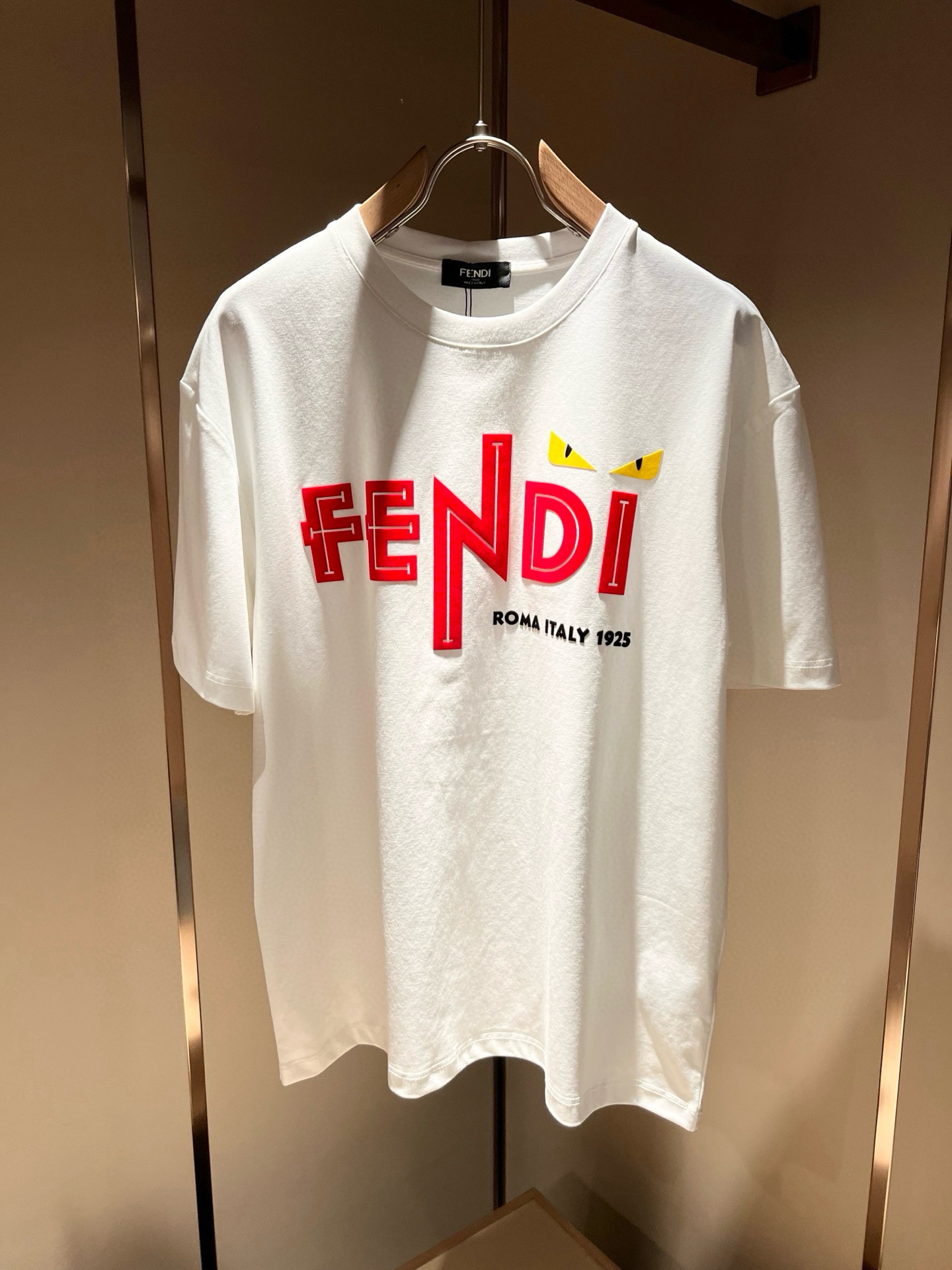 FEN*I 芬*迪2026春夏新款FD家族FF男女同款👫短袖T恤，男女同款👫百搭极简短袖。意大利原厂订单