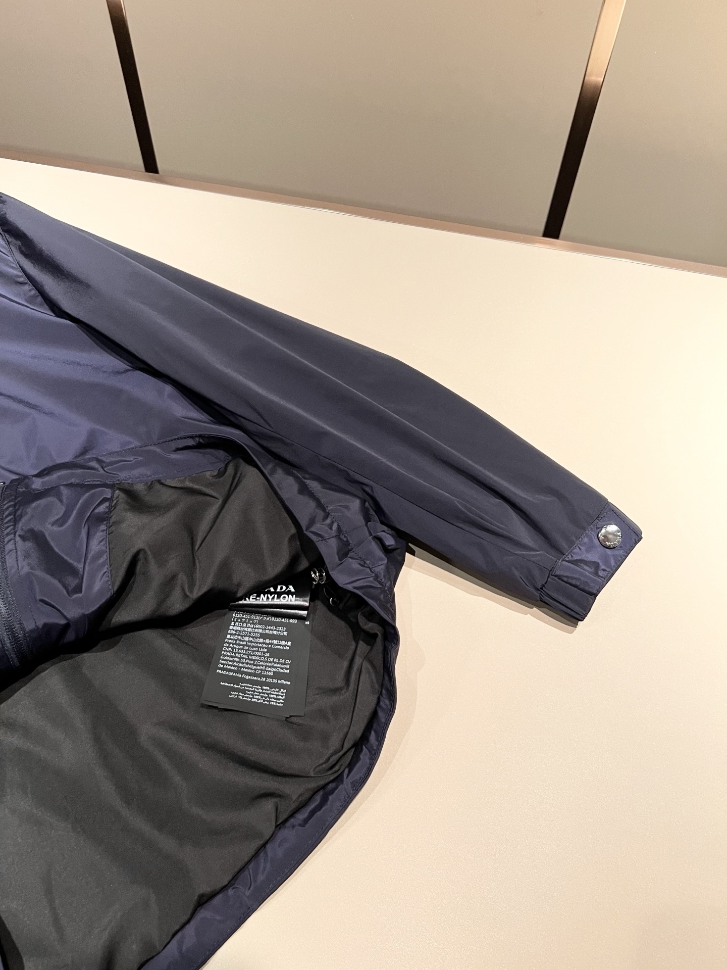 PRAD*A普*达2026春夏休闲夹克外套，最新时尚休闲拉链夹克，时尚夹克外套!贸易公司渠道稀出，同步官