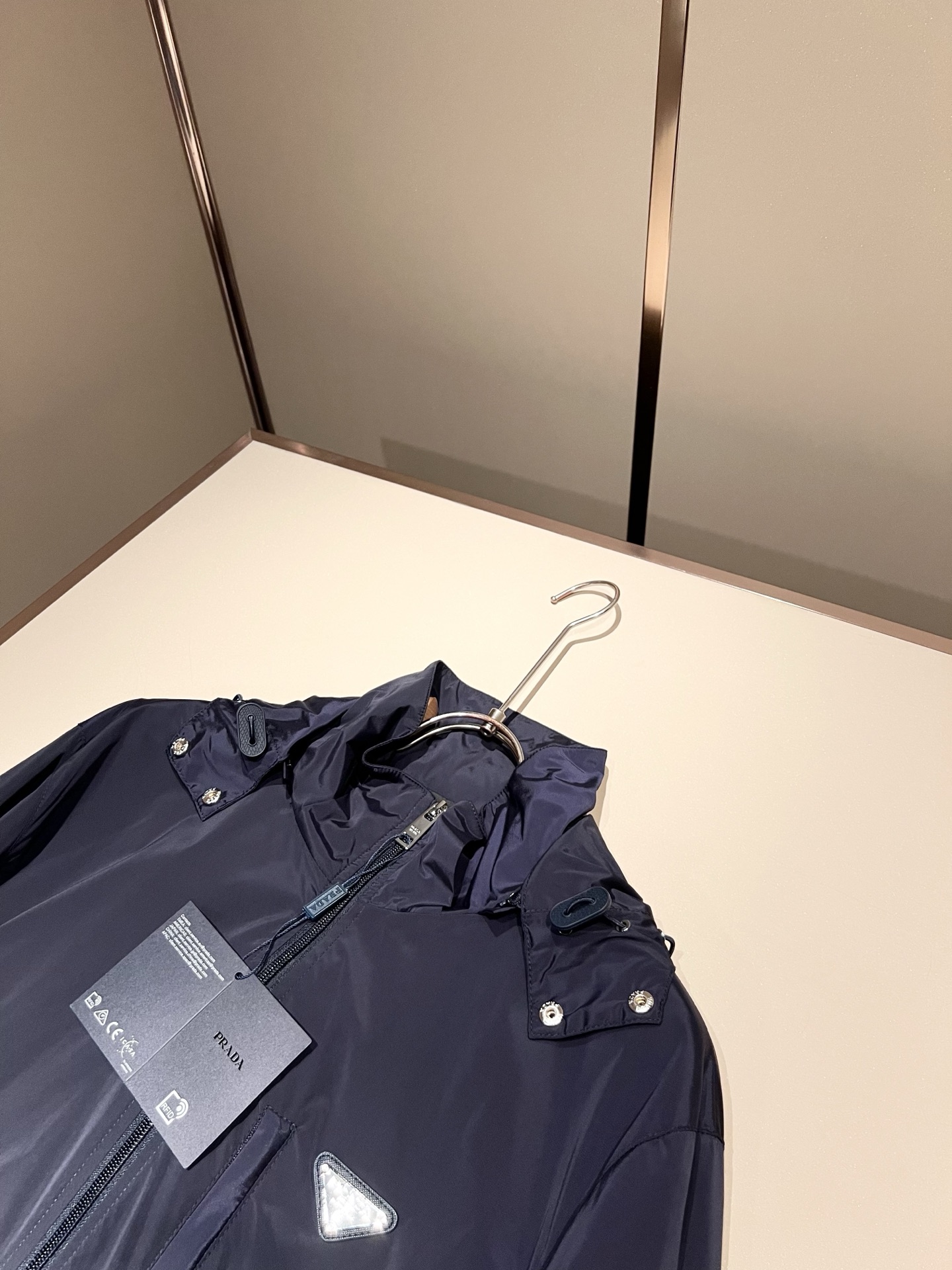 PRAD*A普*达2026春夏休闲夹克外套，最新时尚休闲拉链夹克，时尚夹克外套!贸易公司渠道稀出，同步官