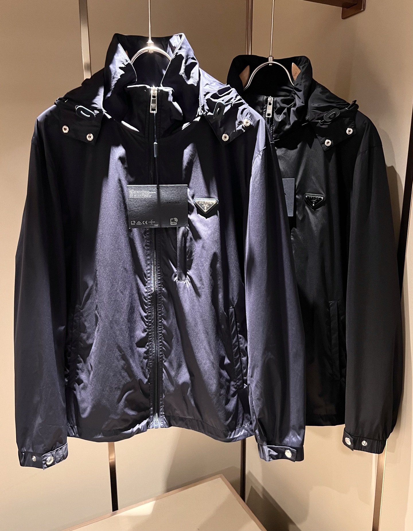 PRAD*A普*达2026春夏休闲夹克外套，最新时尚休闲拉链夹克，时尚夹克外套!贸易公司渠道稀出，同步官