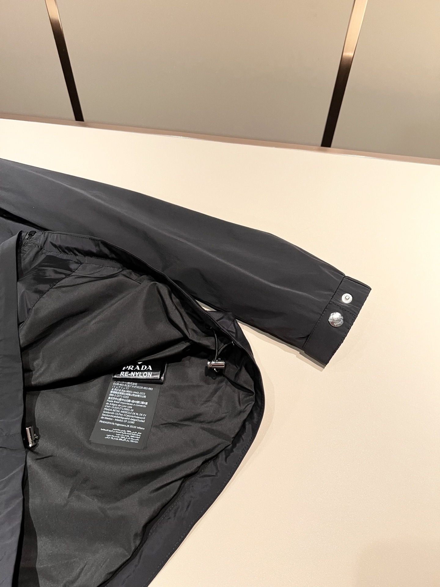 PRAD*A普*达2026春夏休闲夹克外套，最新时尚休闲拉链夹克，时尚夹克外套!贸易公司渠道稀出，同步官