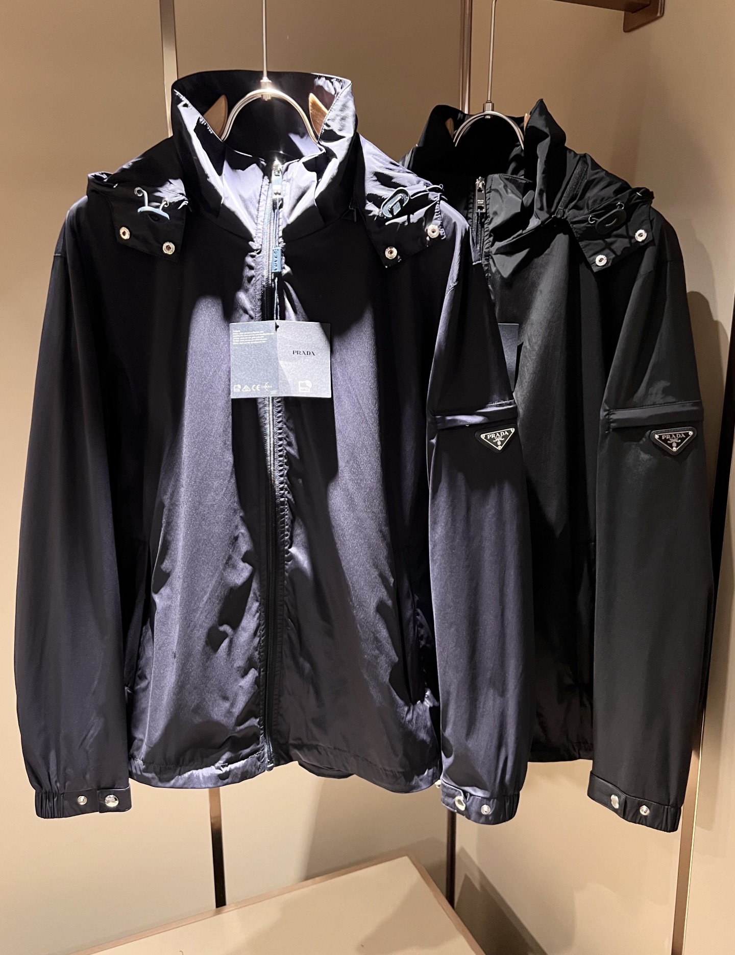 PRAD*A普*达2026春夏休闲夹克外套，最新时尚休闲拉链夹克，时尚夹克外套!贸易公司渠道稀出，同步官