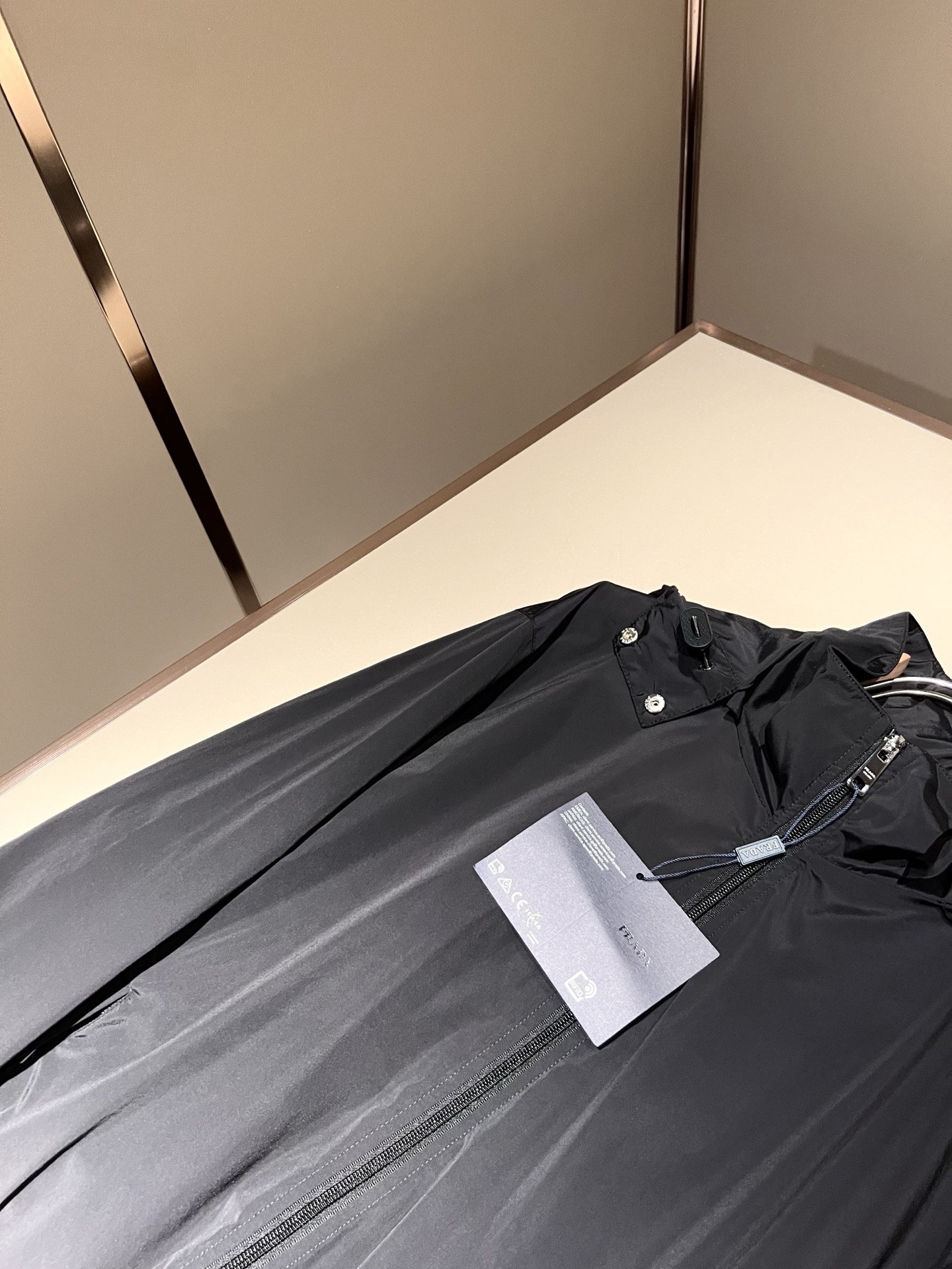 PRAD*A普*达2026春夏休闲夹克外套，最新时尚休闲拉链夹克，时尚夹克外套!贸易公司渠道稀出，同步官