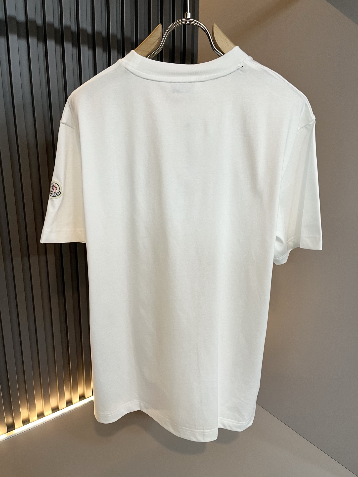 Moncler蒙家 2026春夏最新男女同款👫贸易订单短袖T恤，全品相！！网红款！采用logo图案印花设