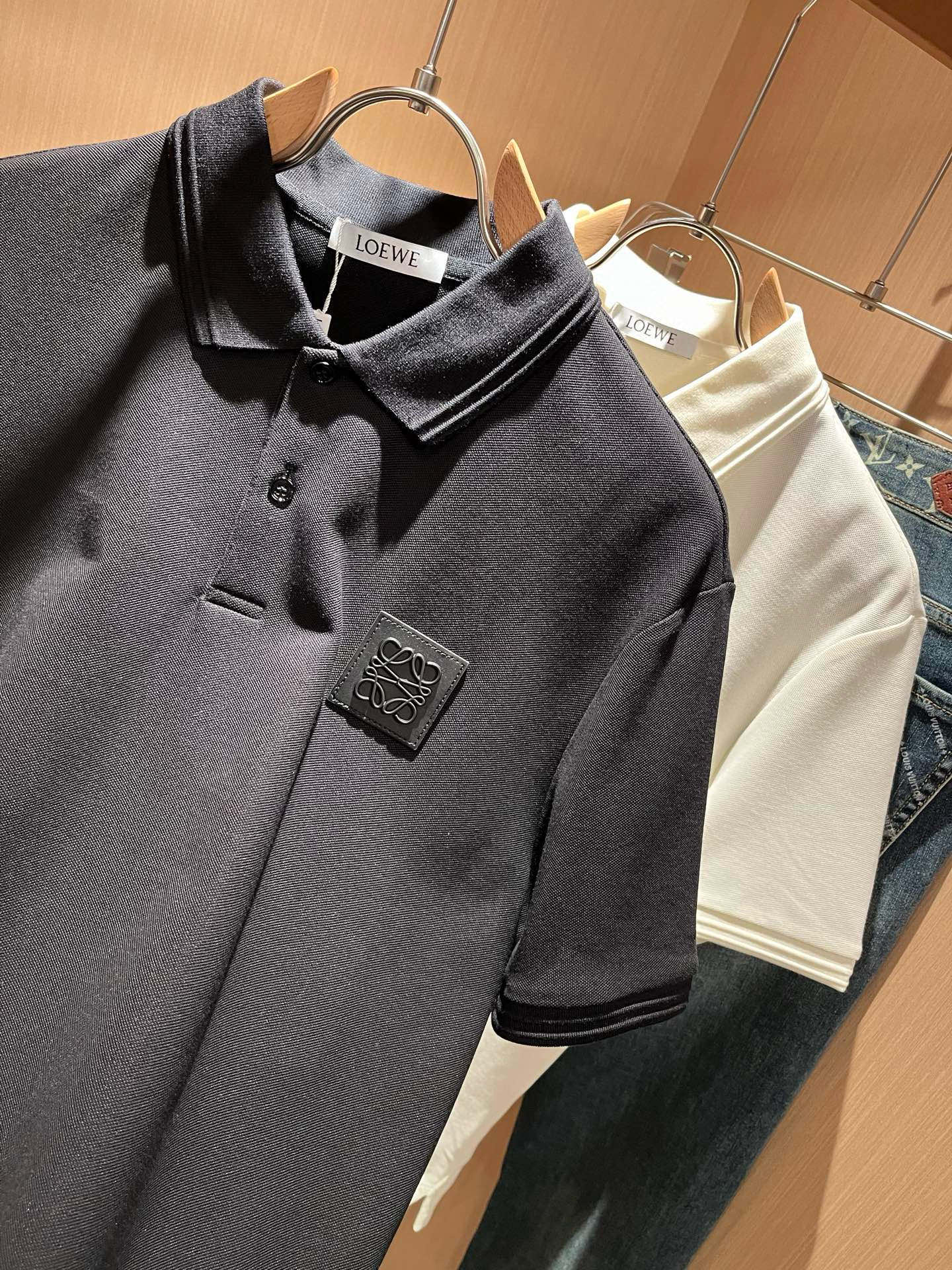 LO*WE/罗*威2026春夏男士翻领短袖POLO衫，贸易公司渠道货，春夏最新品，官柜同步售卖，经典明星