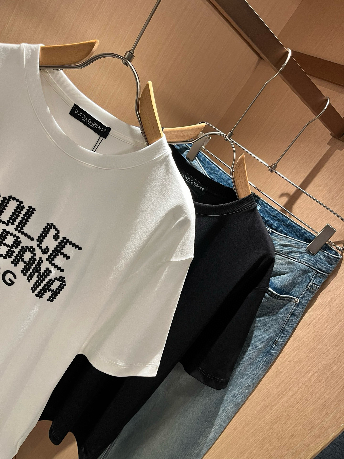 Dolce&Gabba*a 杜嘉*纳2026春夏新款男女同款👫短袖T恤，专柜同步发售！定制专属纯棉面料，