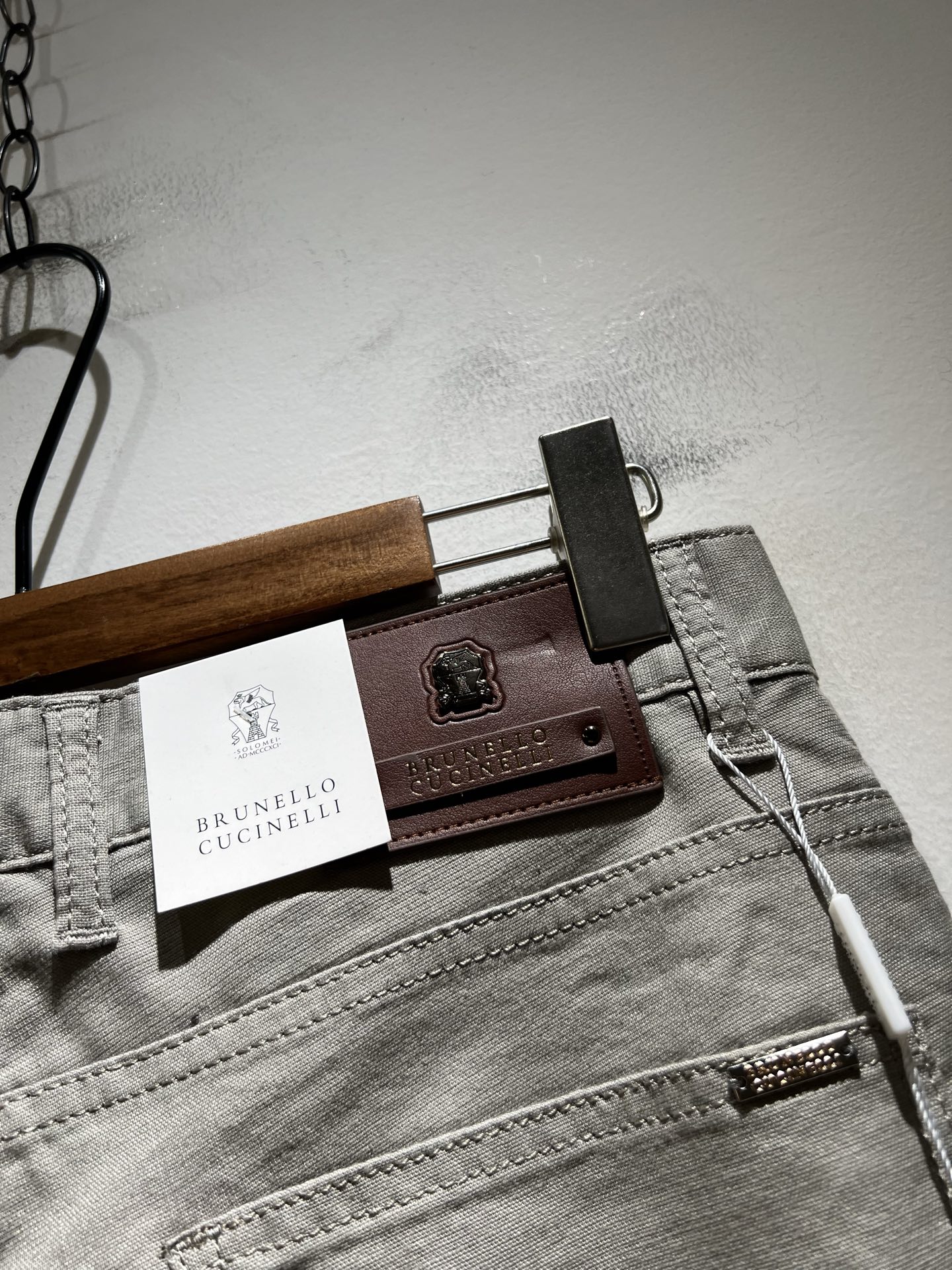 BC-Brunello Cucineli 2026春夏新品男士时装款高端休闲裤，香港洋行渠道货，日本原厂