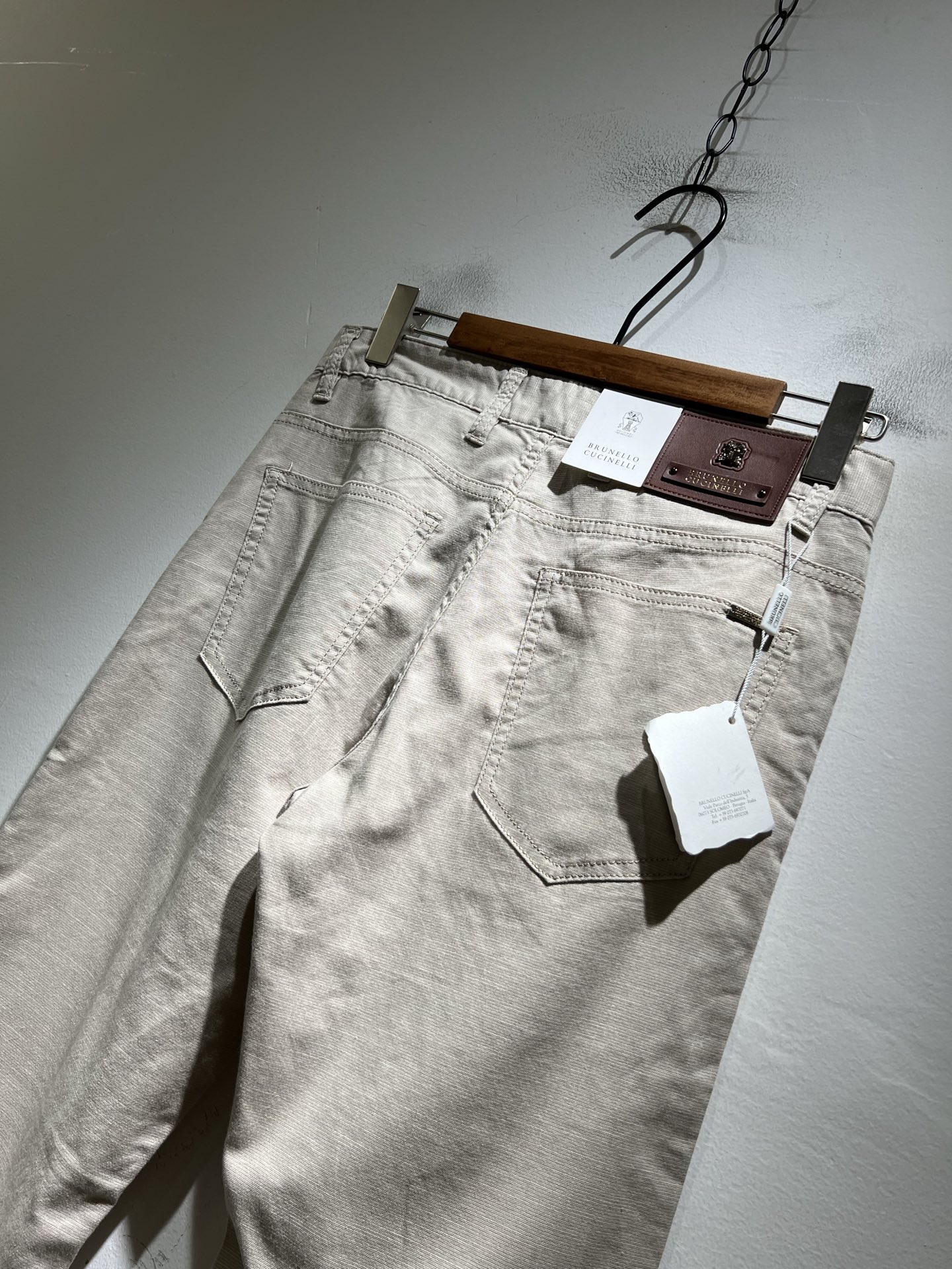 BC-Brunello Cucineli 2026春夏新品男士时装款高端休闲裤，香港洋行渠道货，日本原厂