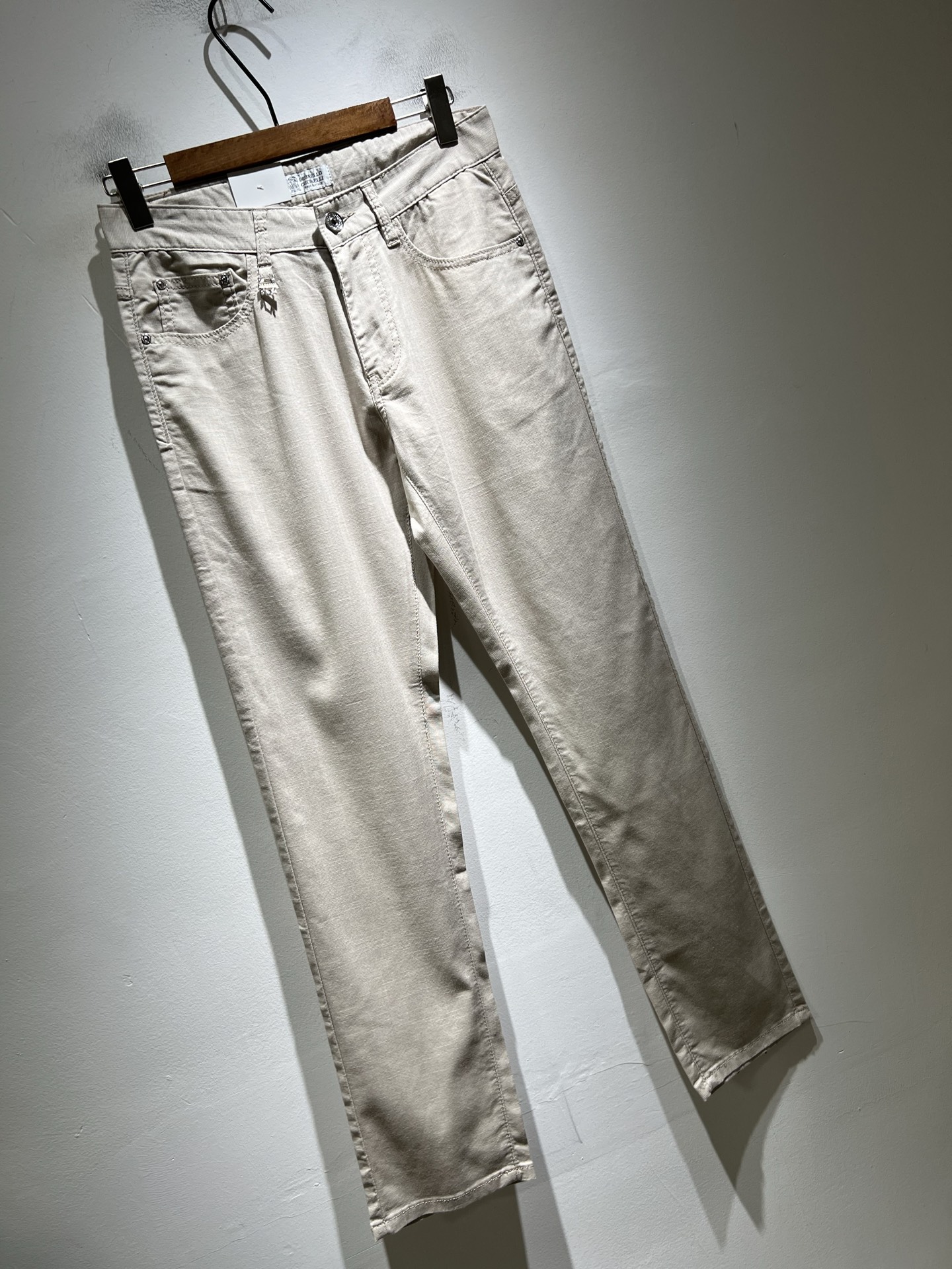 BC-Brunello Cucineli 2026春夏新品男士时装款高端休闲裤，香港洋行渠道货，日本原厂