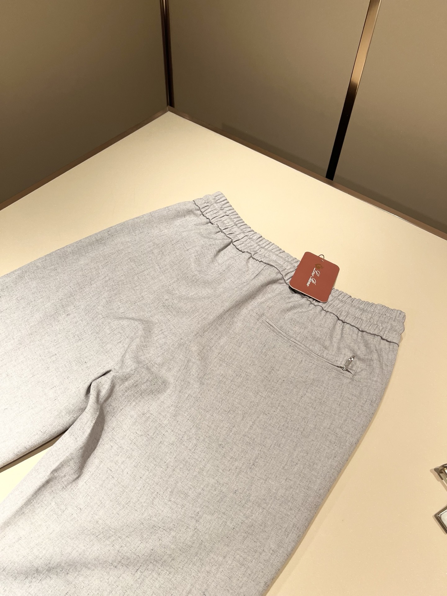 loro Piana诺悠翩雅 2026春夏新品男士棉麻休闲裤，最新的贸易订单全品相！！网红款！上身舒适透