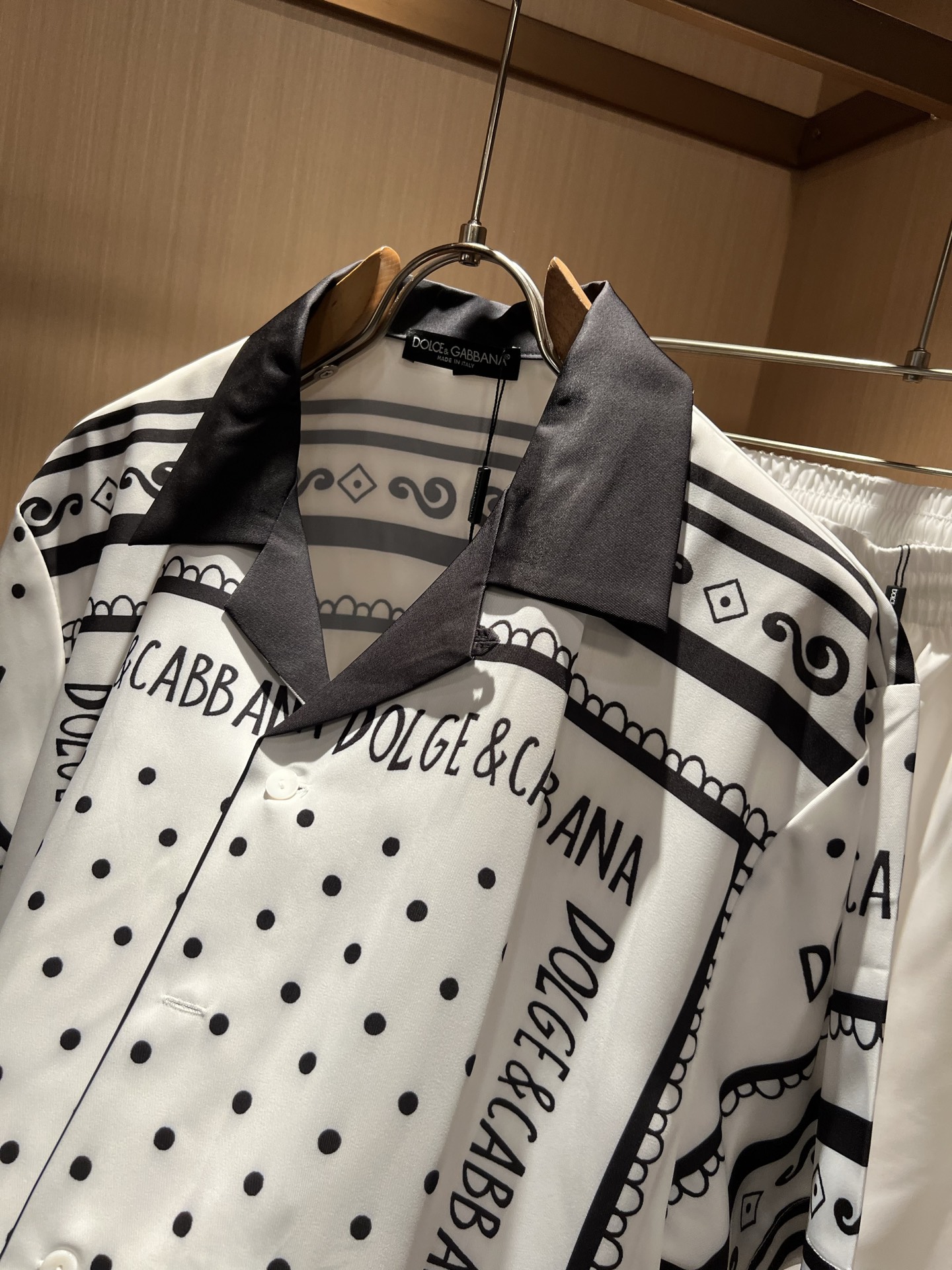 Dolce&Gabba*a 杜嘉*纳2026春夏新款男女同款👫睡衣套装，专柜同步发售！定制专属丝绸棉面料