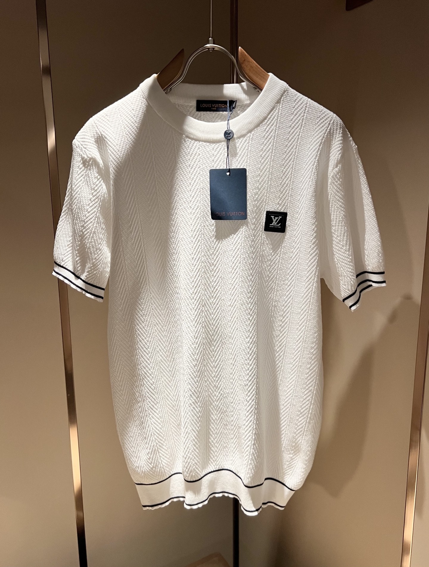 Louis Vuit*on 2026春夏路易家族轻奢针织短袖！路易家族的新高端，细节品质永远的那么完美无