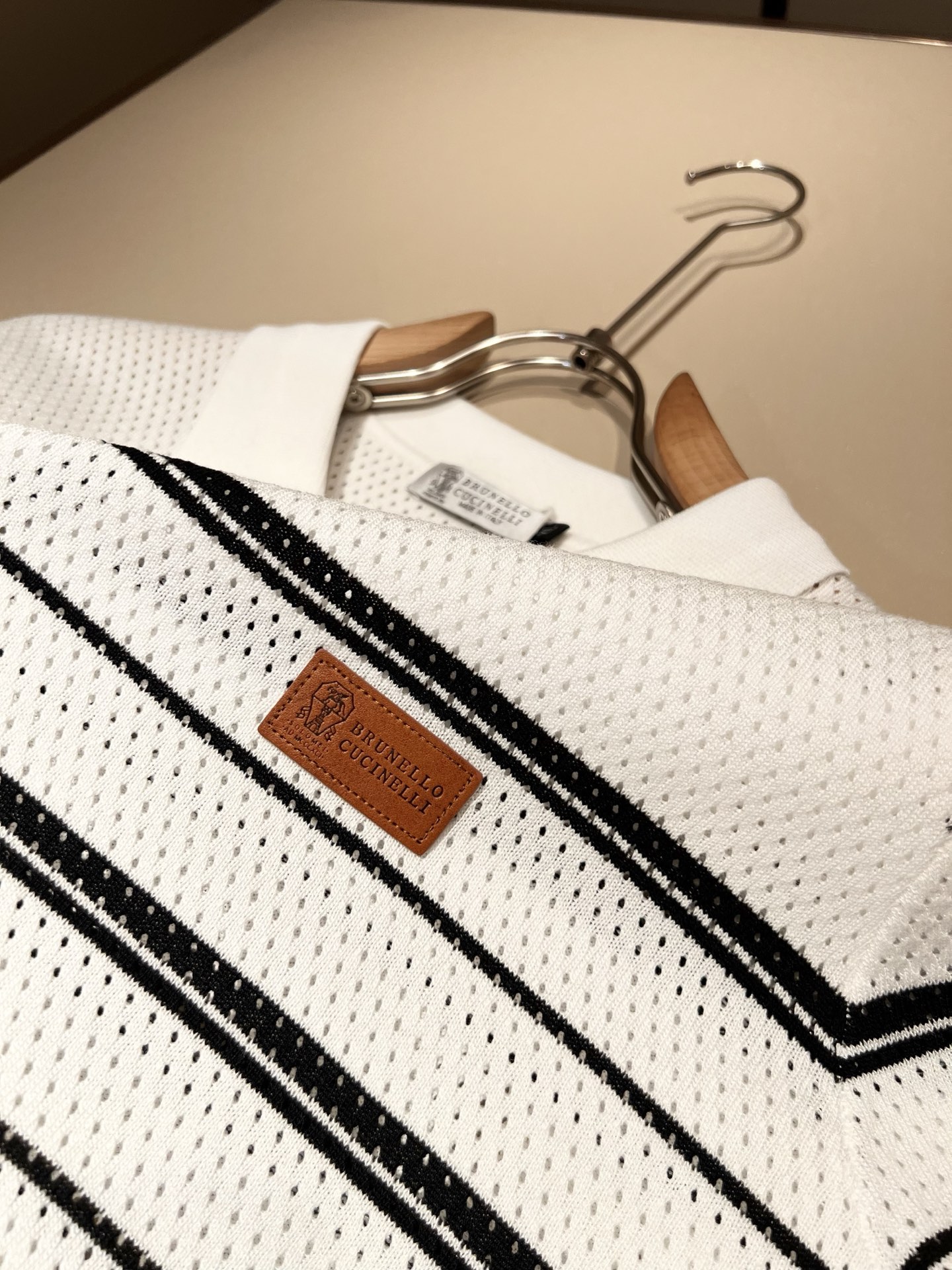 bc-Brunello Cucineli 2026春夏新款男士短袖针织Polo衫，众多明星都爱穿的时尚百