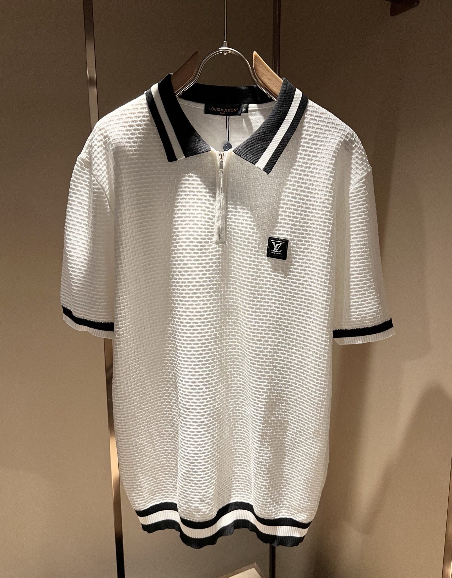 Louis Vuit*on 2026春夏路易家族轻奢翻领针织短袖！路易家族的新高端，细节品质永远的那么完