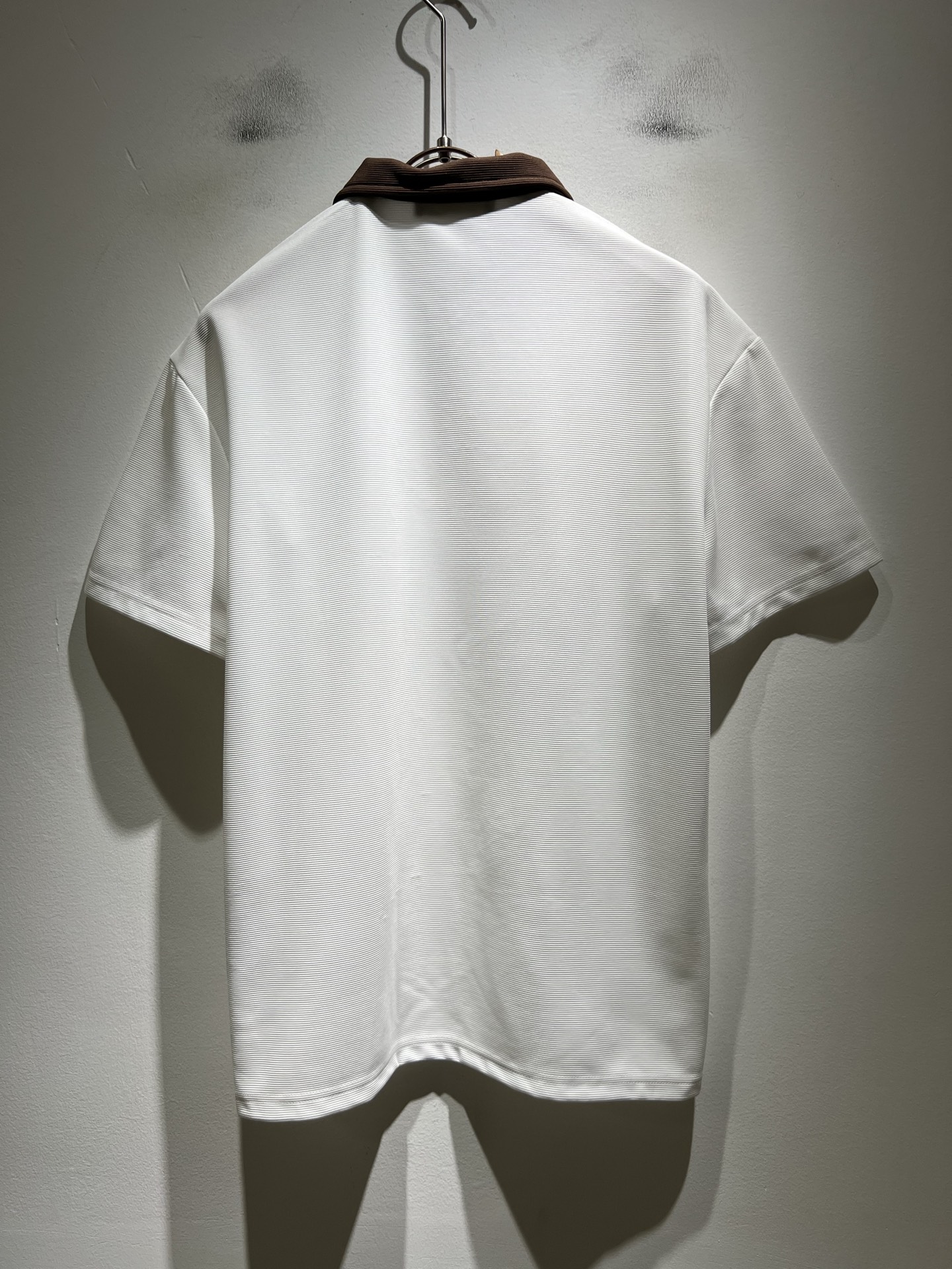 loro Piana诺悠翩雅 2026春夏男士最新的贸易订单短袖Polo衫，全品相！！定制珠地纯棉面料！