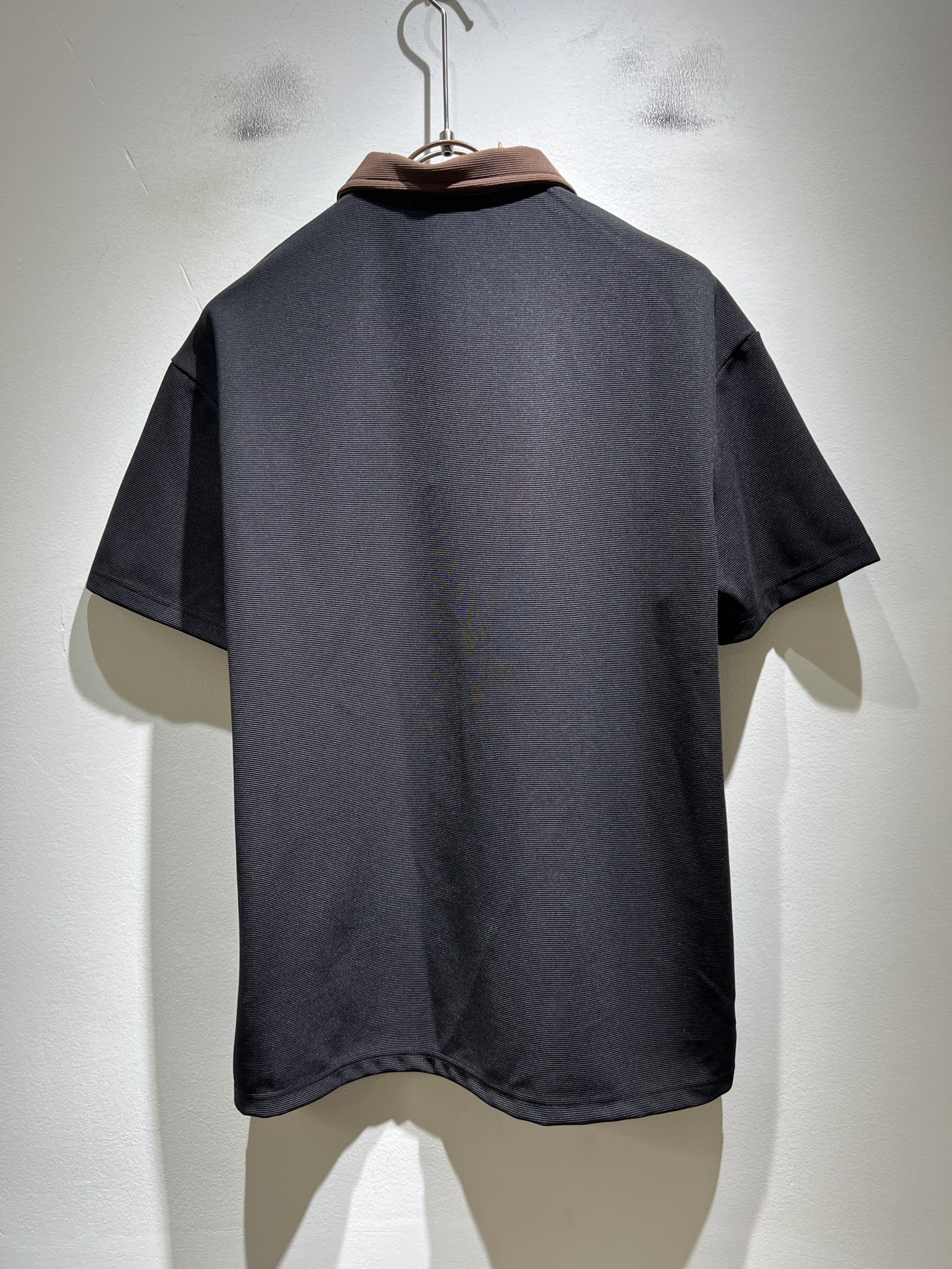 loro Piana诺悠翩雅 2026春夏男士最新的贸易订单短袖Polo衫，全品相！！定制珠地纯棉面料！