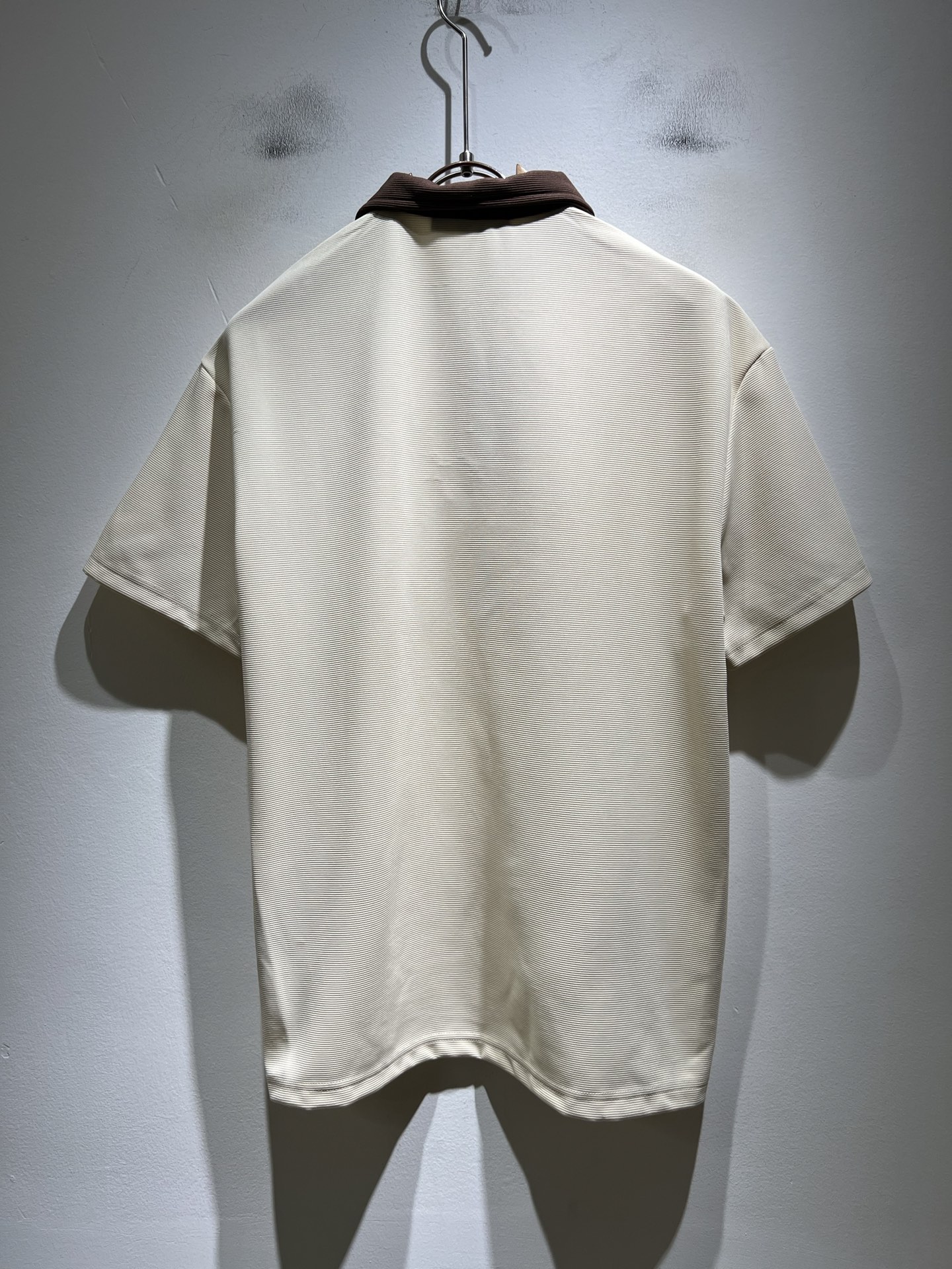 loro Piana诺悠翩雅 2026春夏男士最新的贸易订单短袖Polo衫，全品相！！定制珠地纯棉面料！