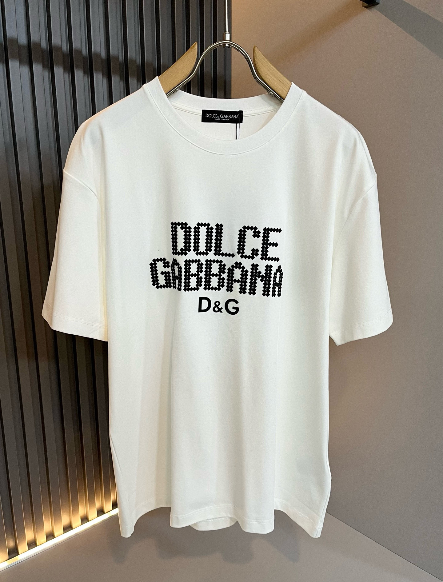 Dolce&Gabba*a 杜嘉*纳2026春夏新款男女同款👫短袖T恤，专柜同步发售！定制专属纯棉面料，