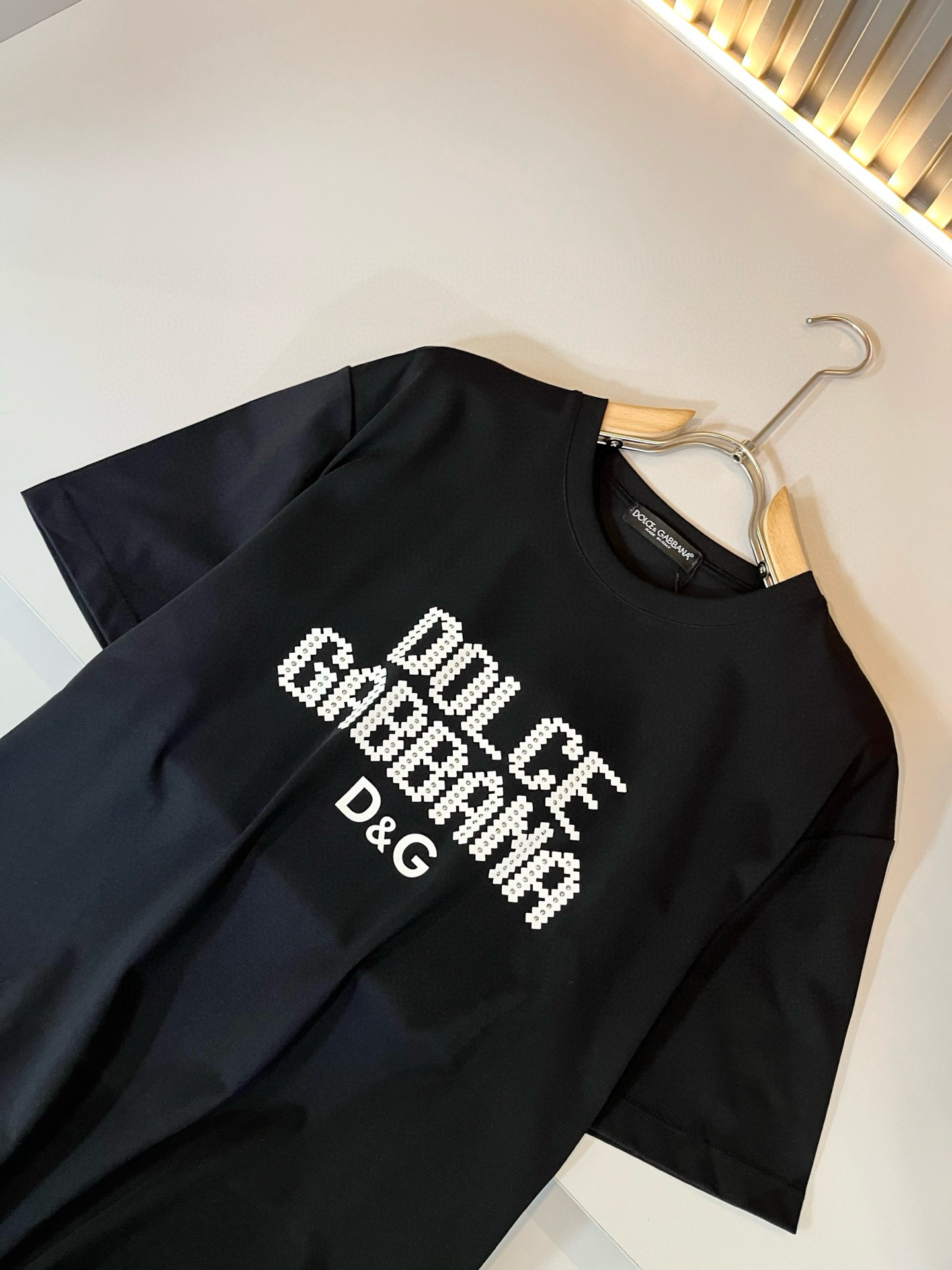 Dolce&Gabba*a 杜嘉*纳2026春夏新款男女同款👫短袖T恤，专柜同步发售！定制专属纯棉面料，