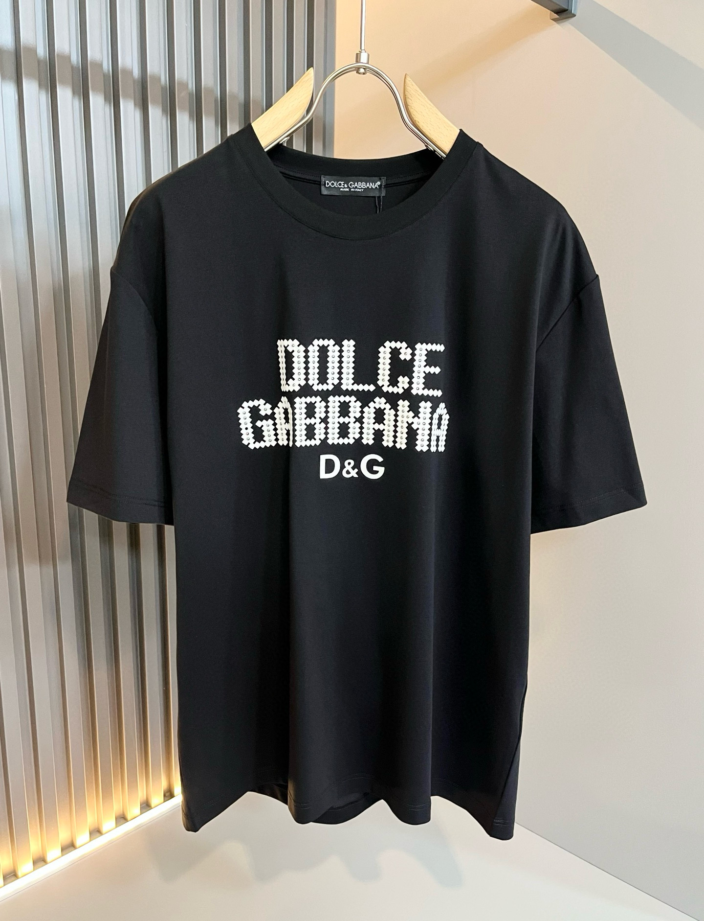Dolce&Gabba*a 杜嘉*纳2026春夏新款男女同款👫短袖T恤，专柜同步发售！定制专属纯棉面料，
