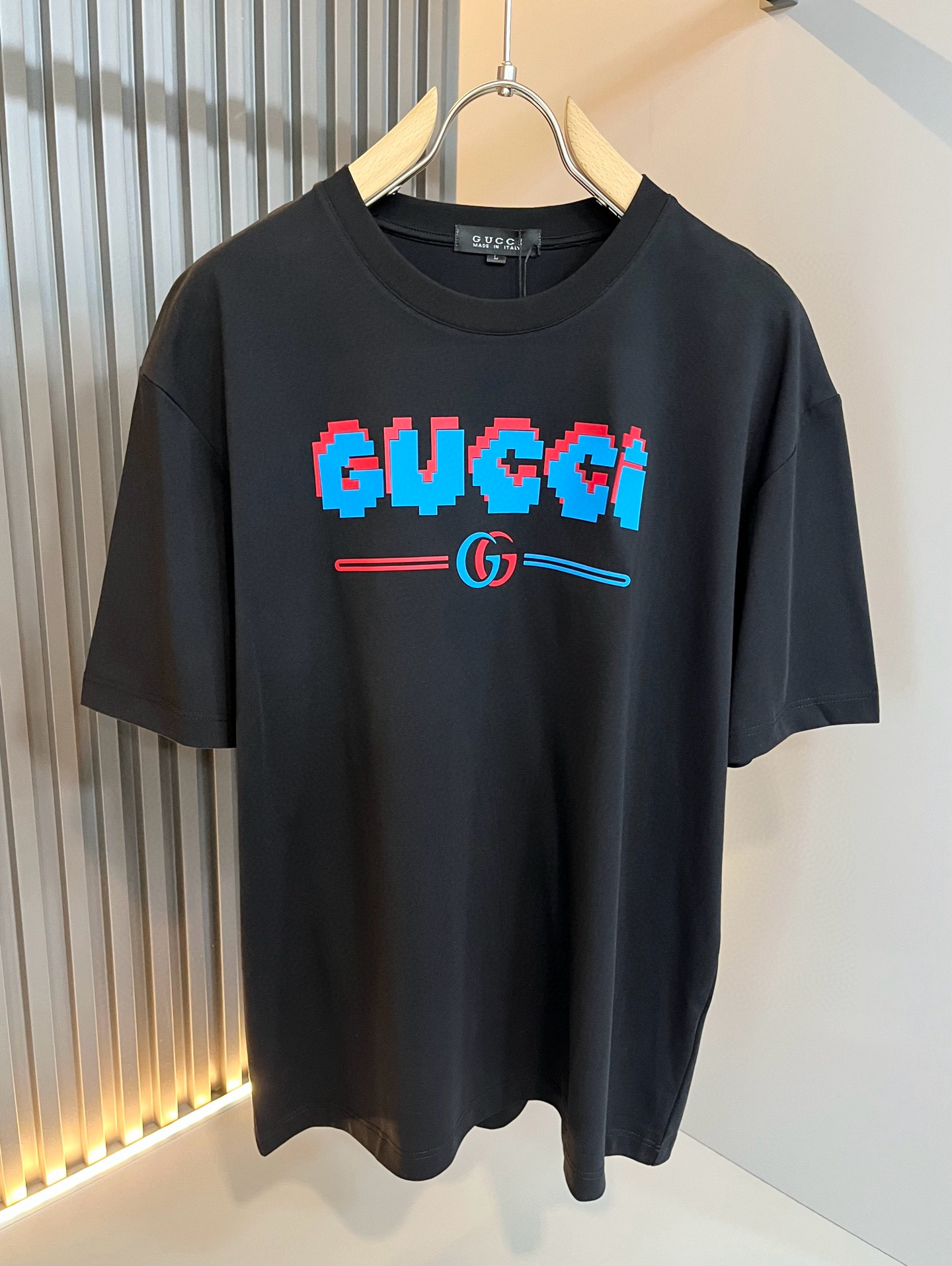 Gucc*古家 2026春夏新款男女同情侣款👫休闲宽松棉质圆领短袖T恤衫！贸易公司渠道稀出，同步官网发售