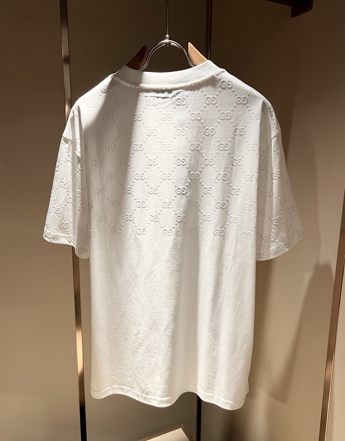 Gucc*古家 2026春夏新款男女同情侣款👫休闲宽松棉质圆领短袖T恤衫！贸易公司渠道稀出，同步官网发售