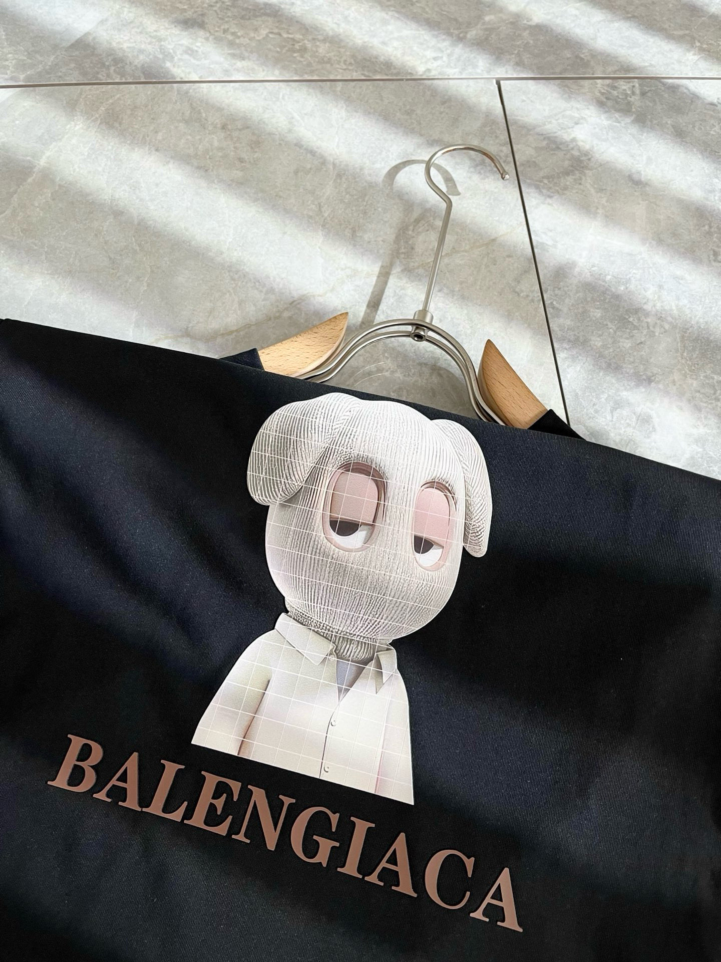BALENCI*GA巴黎*家 2026春夏新款男女同款👫短袖T恤！走秀图案印花时尚休闲短袖T恤衫！设计l