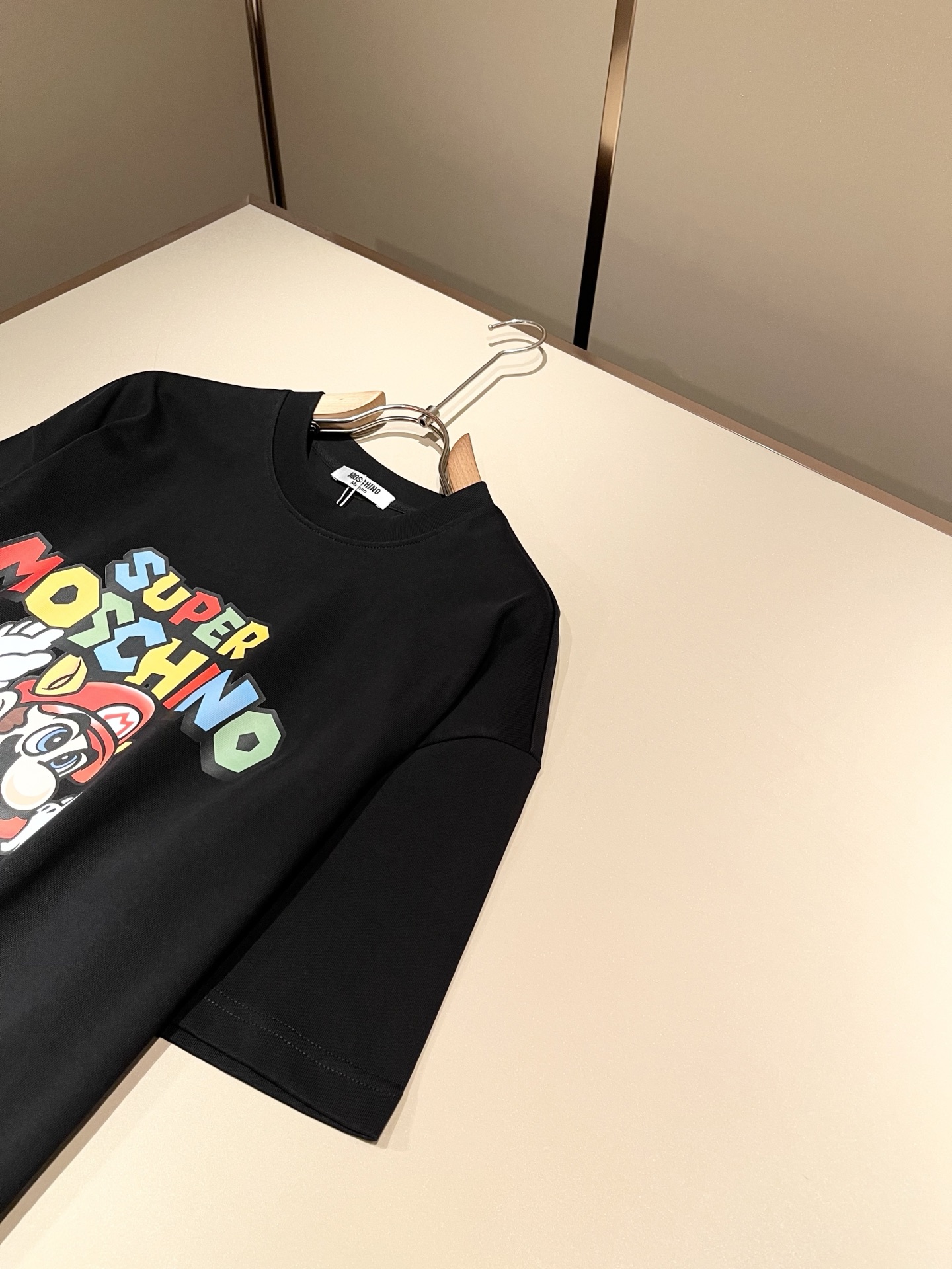 Mosch*ino莫斯*诺2026春夏新款男女同款👫T恤，超多明星网红喜爱，宽松版型，男女同款 精选超优