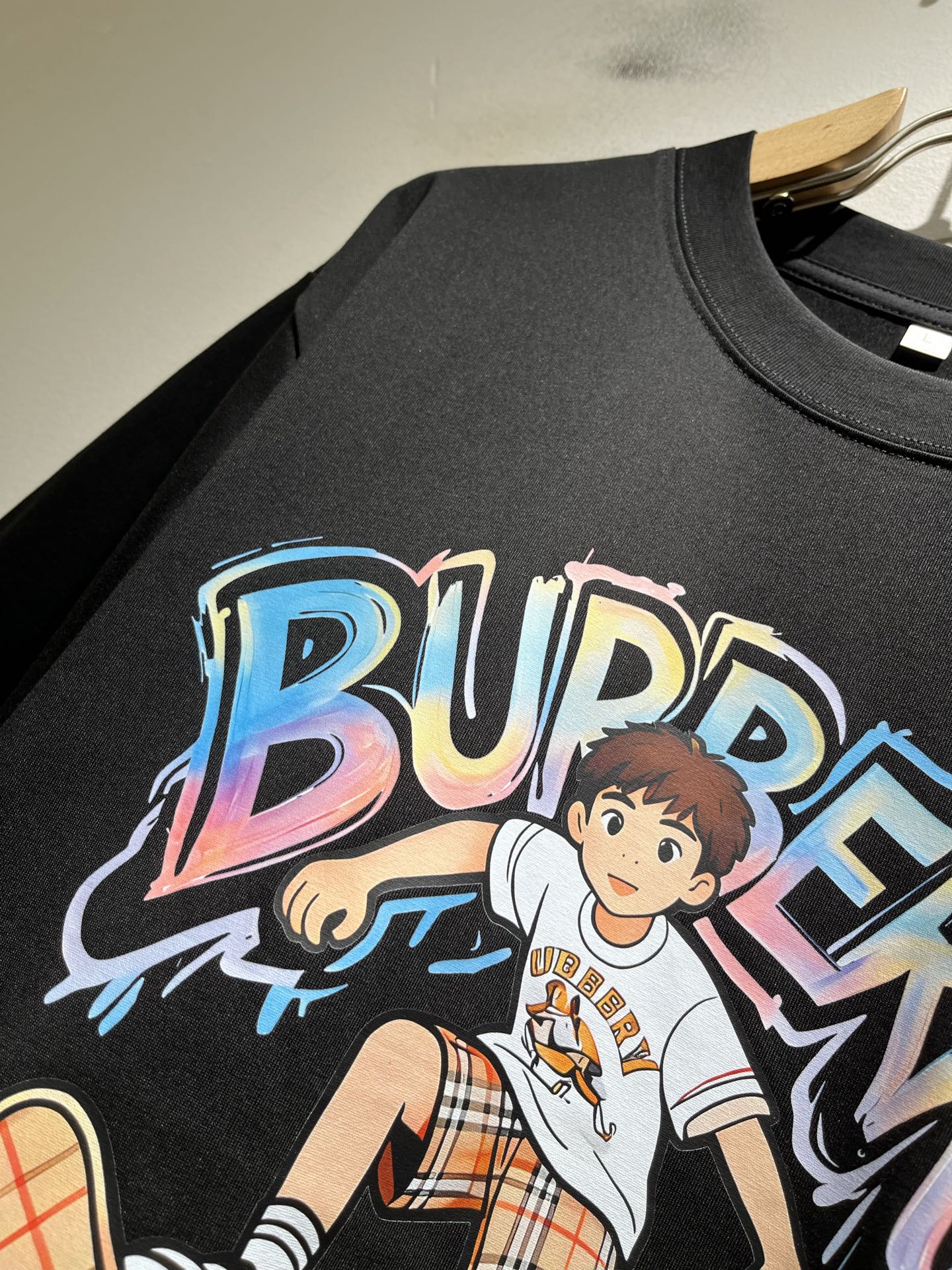 BURBER*Y巴*莉2026春夏新品男女同款👫短袖T恤，重磅来袭，最近比较火热的环保纯棉面料制作而成，