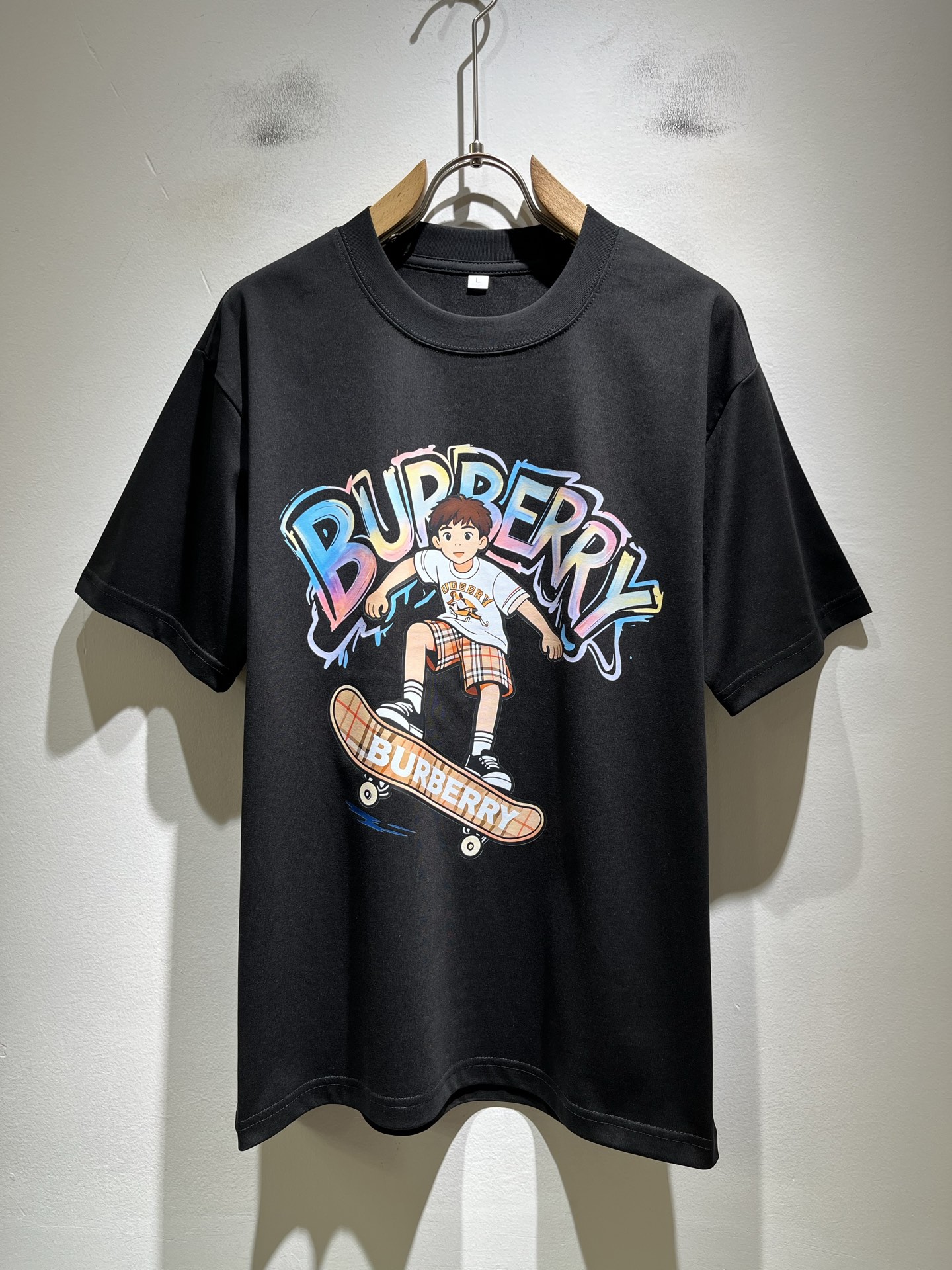 BURBER*Y巴*莉2026春夏新品男女同款👫短袖T恤，重磅来袭，最近比较火热的环保纯棉面料制作而成，