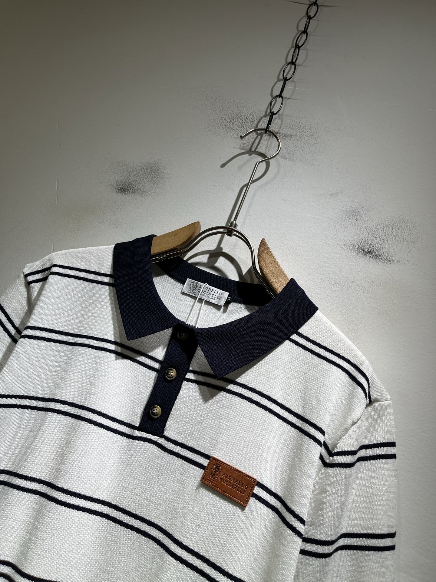 bc-Brunello Cucineli 2026春夏新款男士短袖针织Polo衫，众多明星都爱穿的时尚百